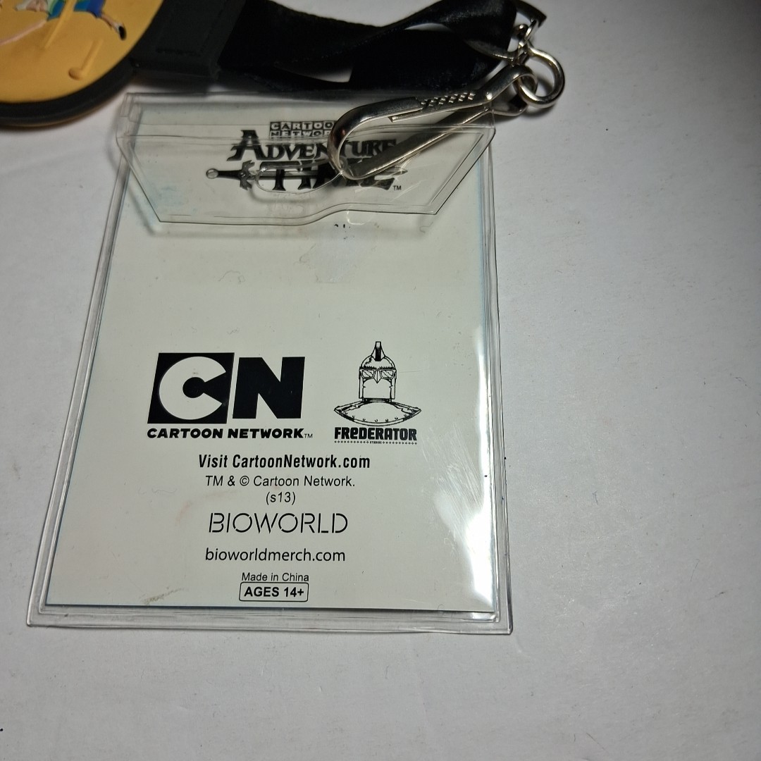 Adventure Time Cartoon Network Bioworld Lanyard Chain