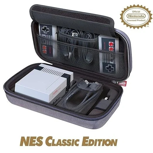 Nintendo Licensed Classic Edition NES & SNES Case – Protective Hard Shell Deluxe