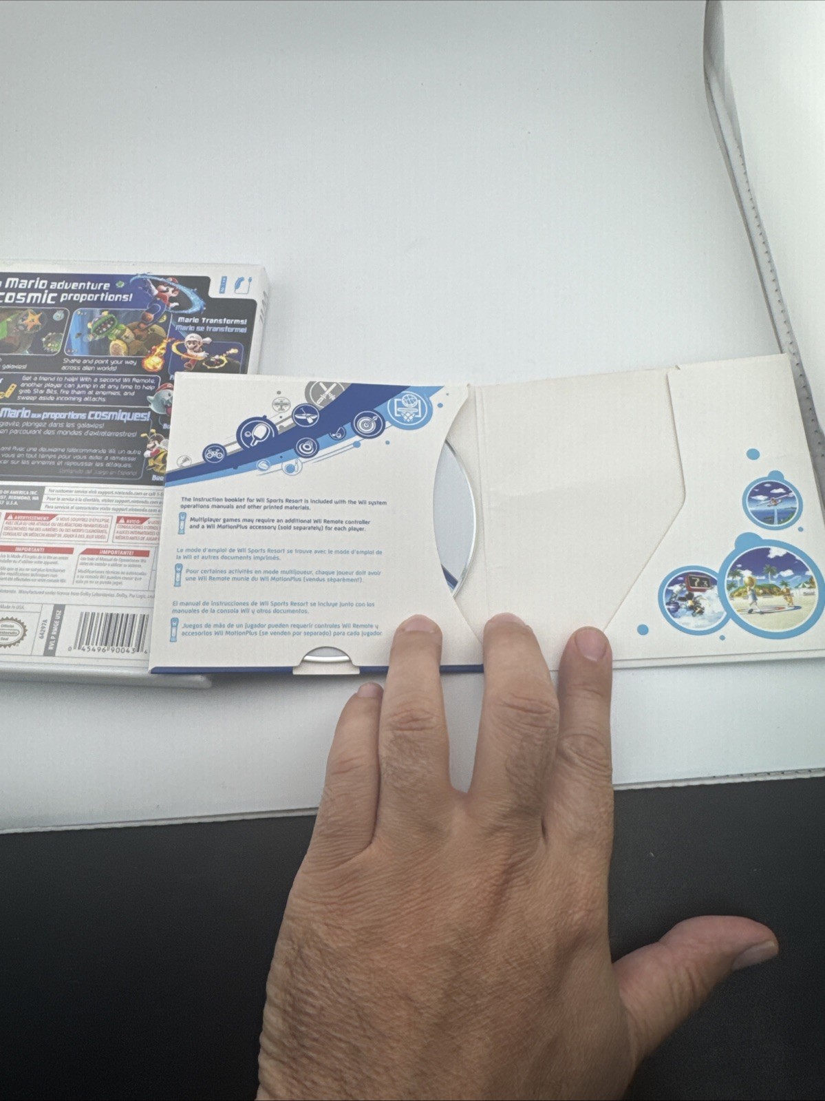 Super Mario Galaxy And Wii Sports Resort (Nintendo Wii, 2007 And 2009)