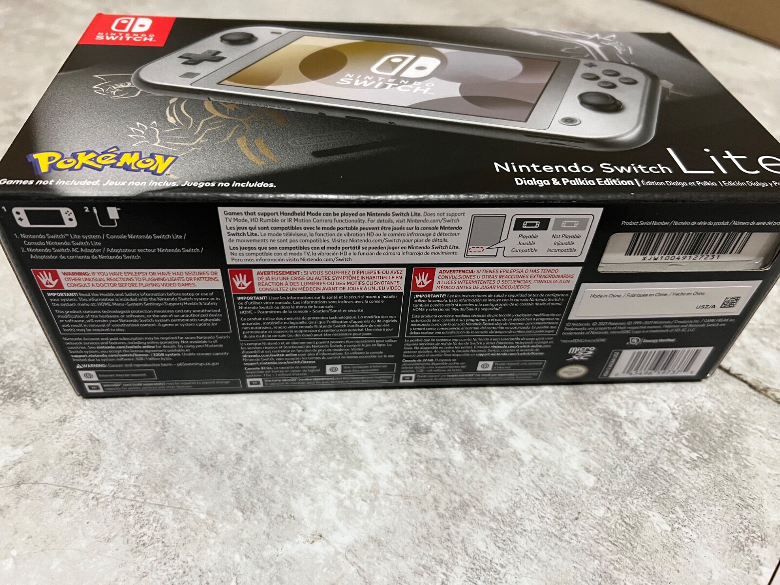 Nintendo Switch Lite: Dialga & Palkia Edition 32GB – HDH SVAZAA USZ