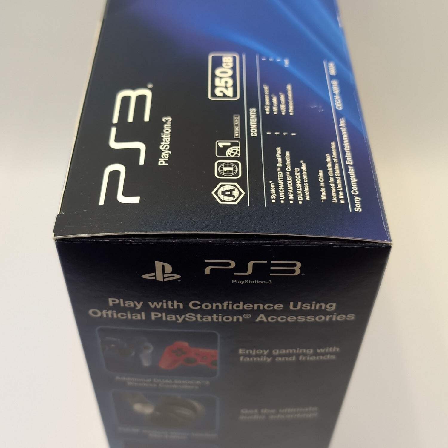 Factory Sealed Sony PS3 Super Slim PS3 250GB Limited Edition inFAMOUS Bundle
