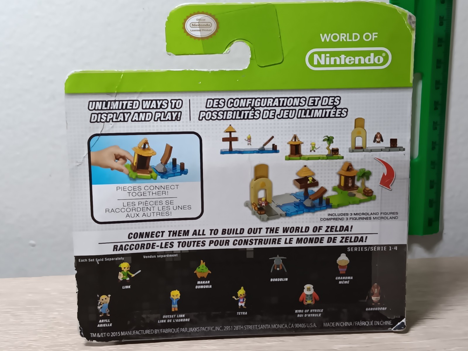 *DAMAGED* 1″ LINK LEGEND of ZELDA Micro-Land World of Nintendo Dumoria Bokoblin