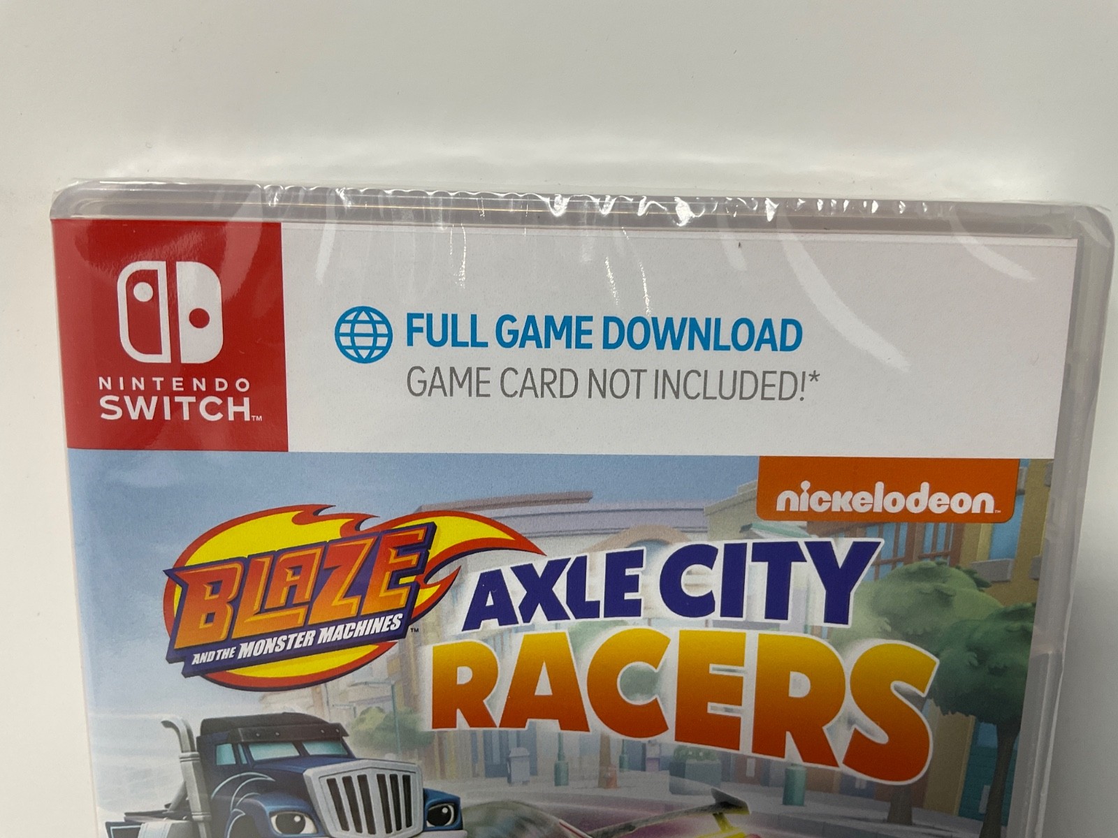 Blaze and the Monster Machines Axle City Racers Nintendo Switch NO GAME CARD