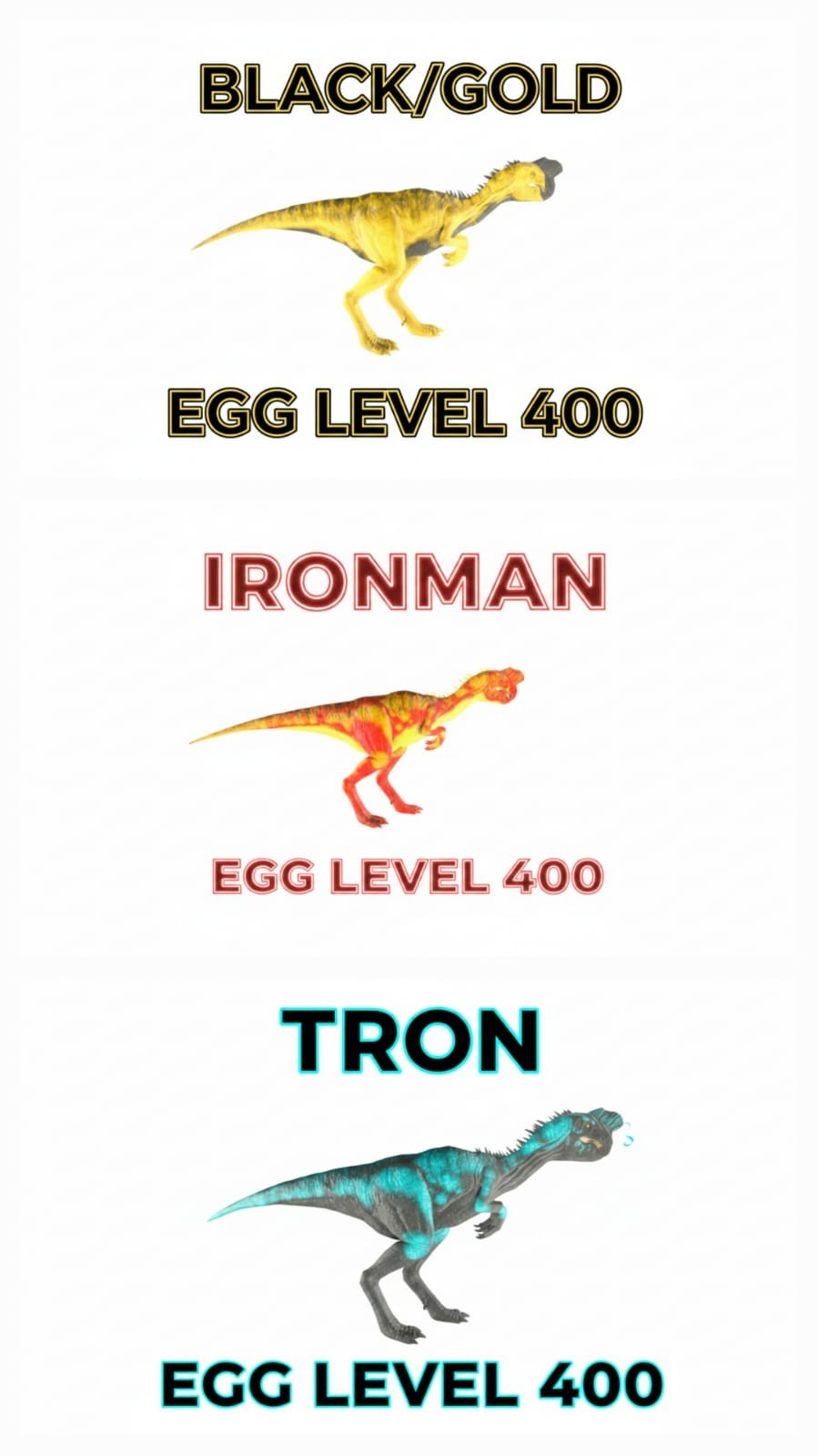 Ark Survival Ascended Pve Official Oviraptor Egg [ Level 400 ] Pc/Xbox/Ps5