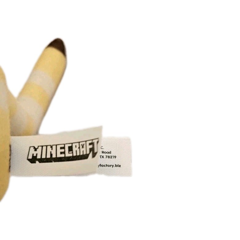 Minecraft Ocelot Plush Stuffed Animal Toy Yellow Cat Game Mojang 9″ 2019