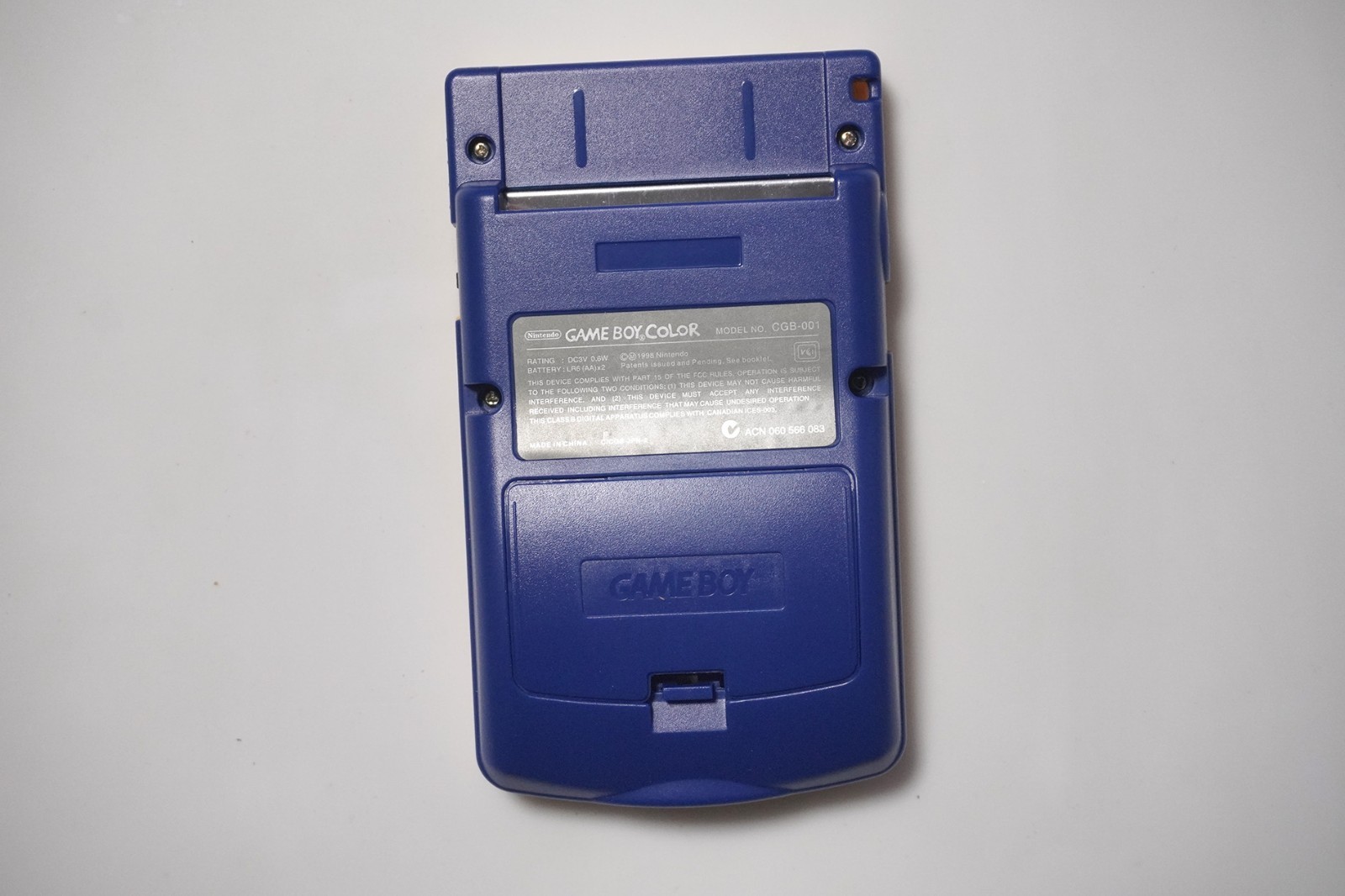 Gameboy Color Pikachu Pokémon Center Re-shell console US Seller