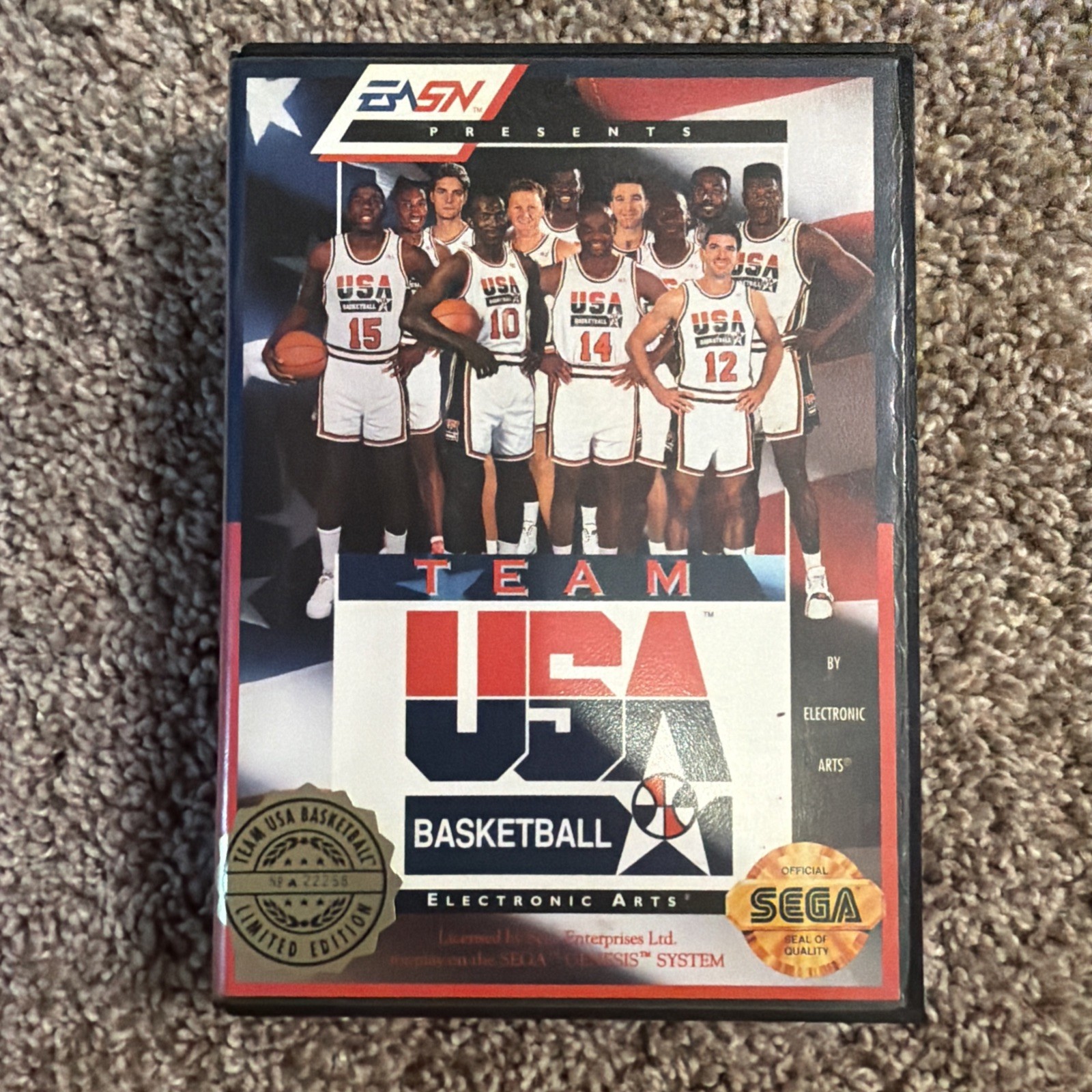 Team USA Basketball (Sega Genesis, 1992)