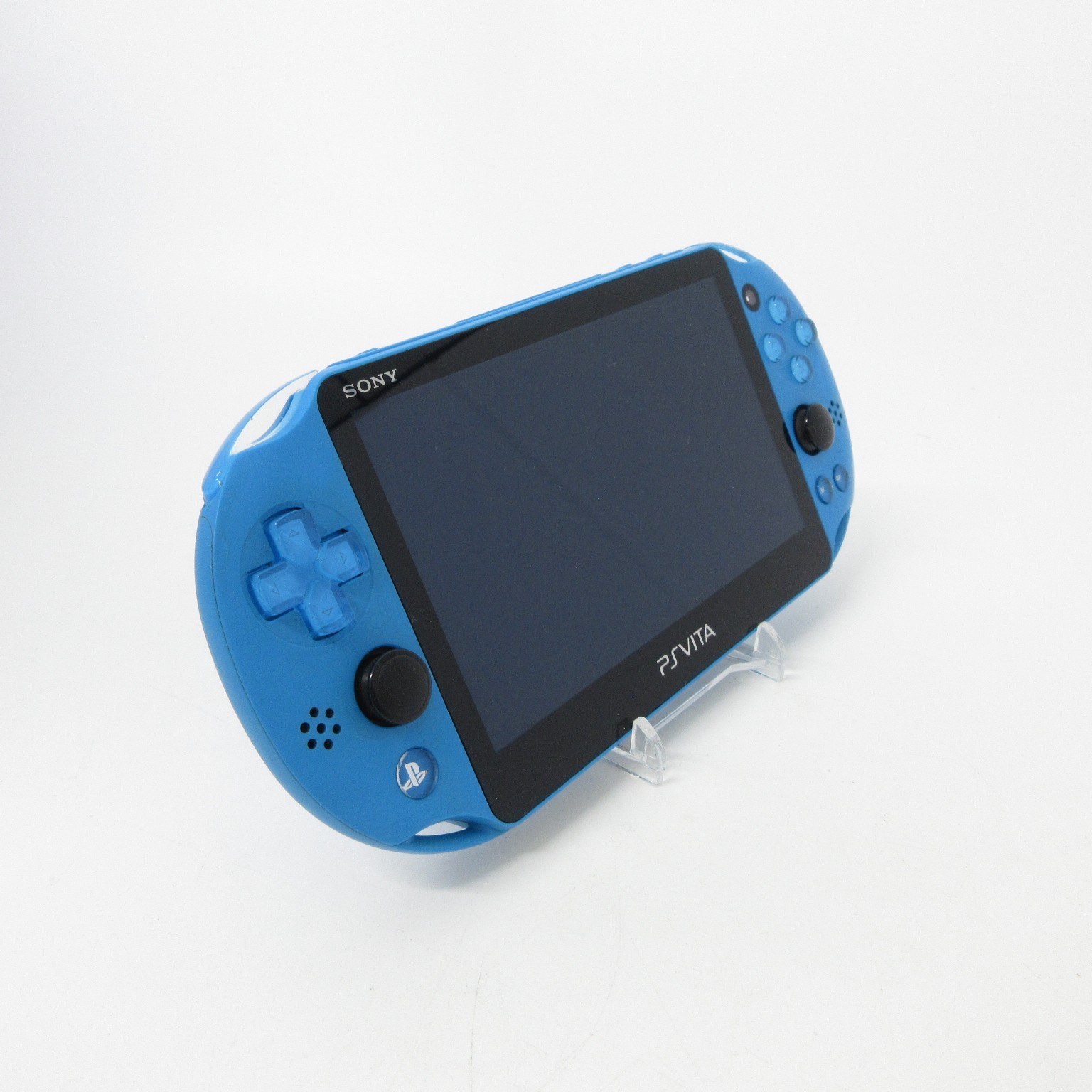 【Near Mint】Sony PS Vita PCH-2000 Aqua blue Wi-Fi Model Console #RET08/0704/05