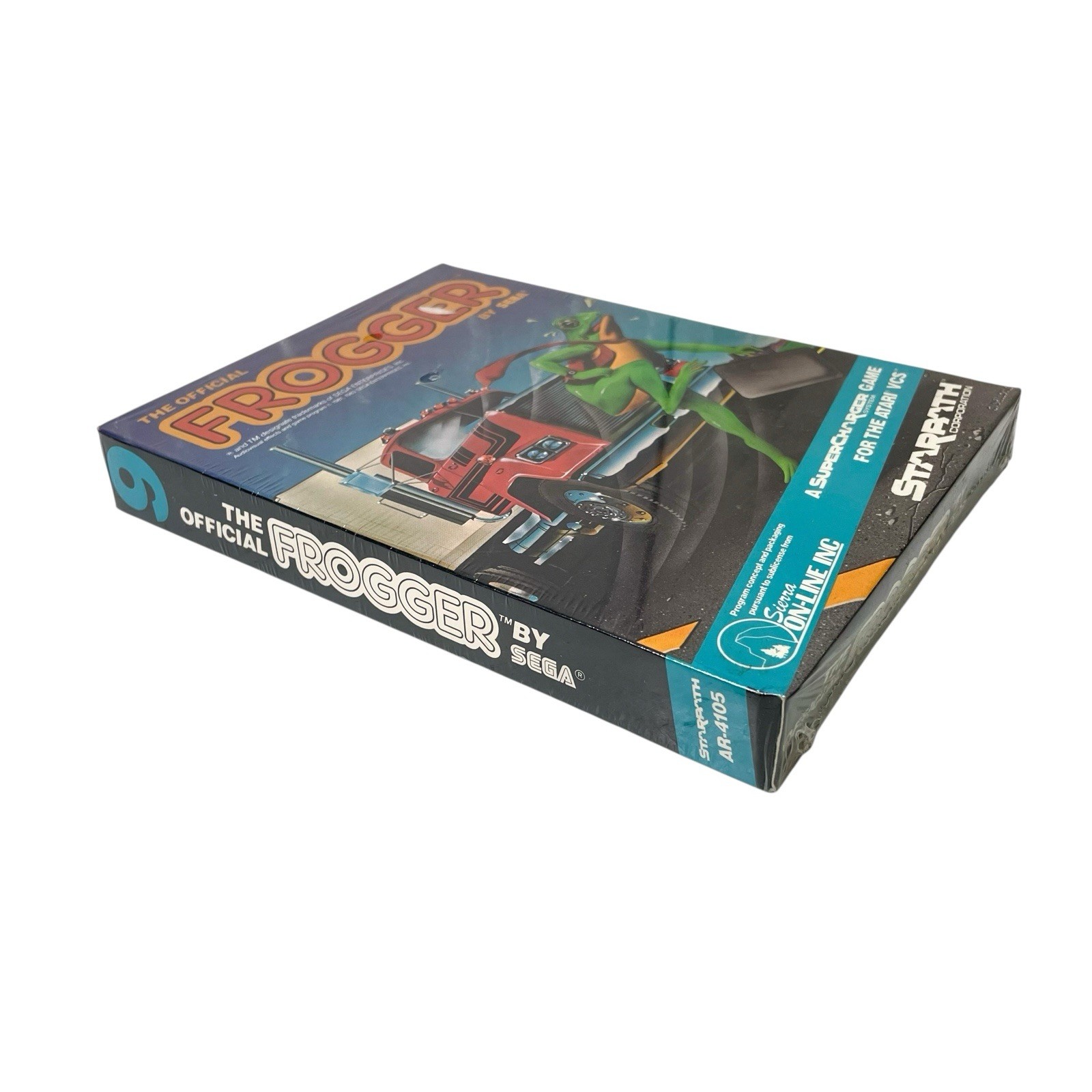 STARPATH 1983 Frogger By SEGA Atari VCS A Supercharger Game SEALED!
