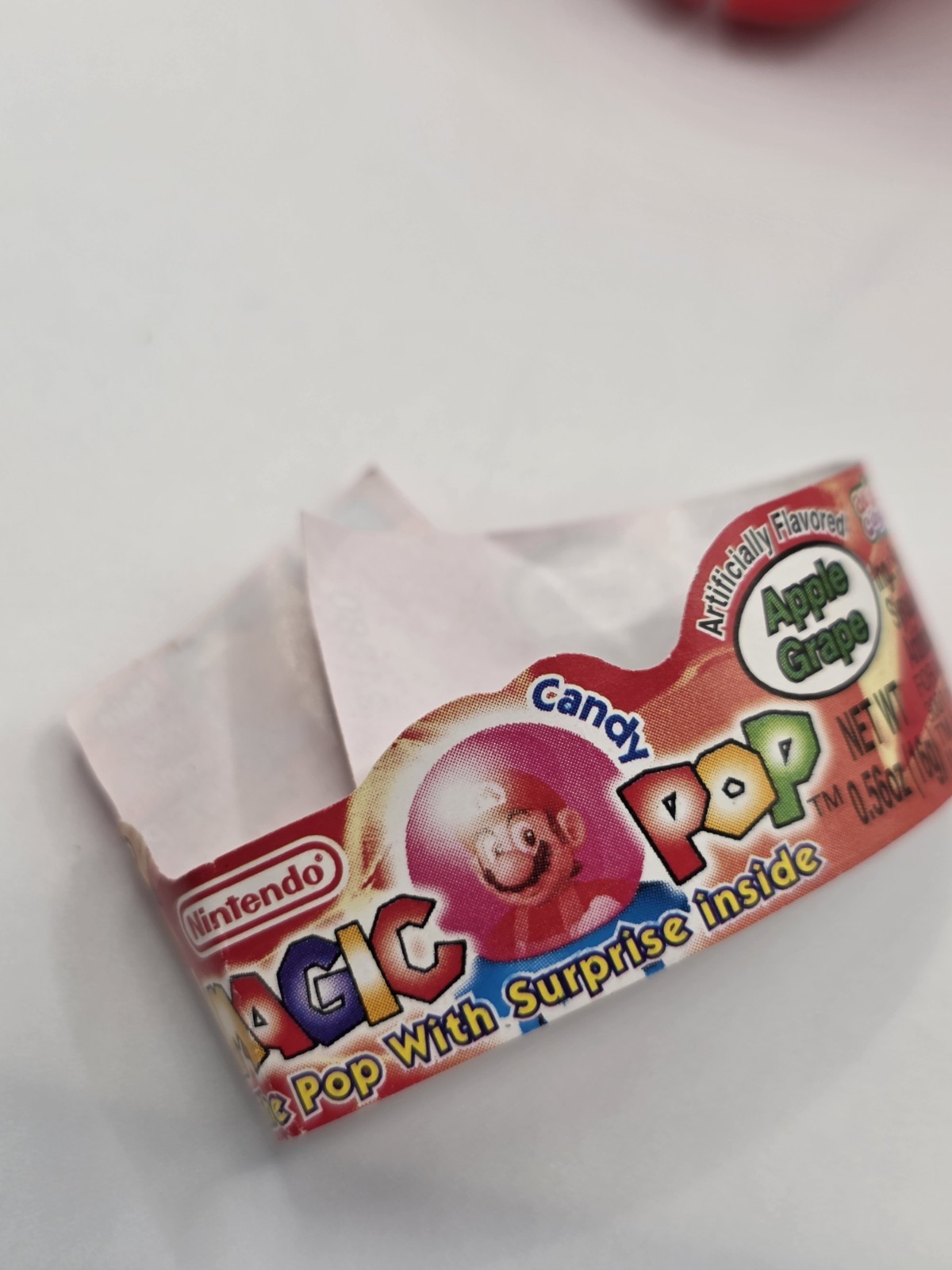 2001 Nintendo Magic Pop Candy Rings Yoshi Diddy Kong Wrapper Promo Rare Lot