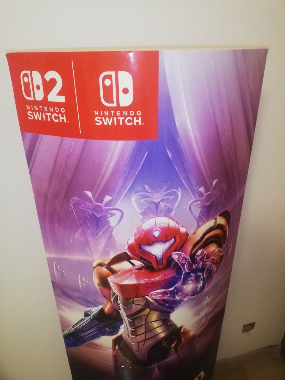 Metroid Prime 4 Beyond Store Display Standee Sign Promo Nintendo Switch RARE