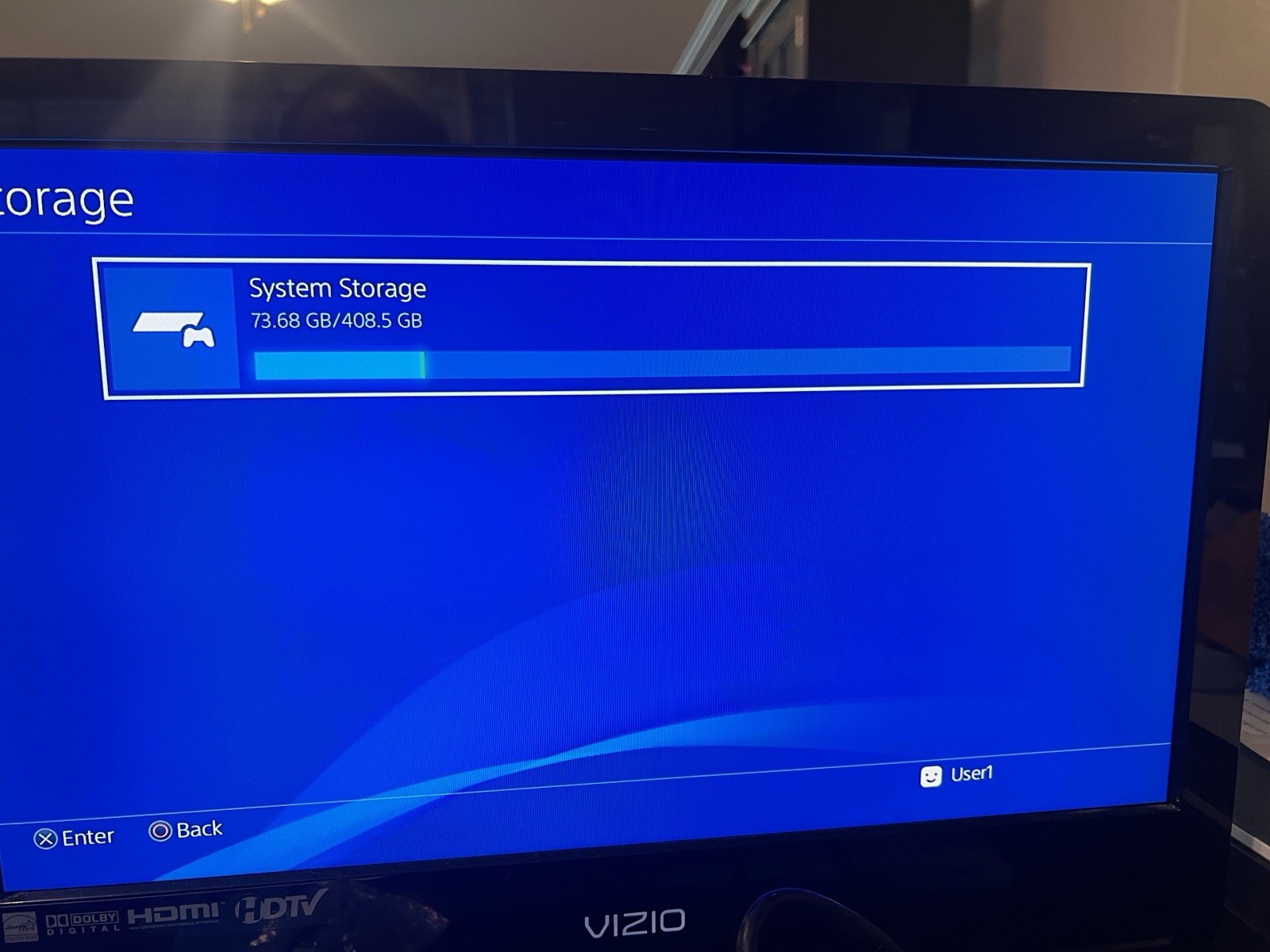 Sony PlayStation 4 Slim 500 GB PS4 Console Controller & Cords Tested Working