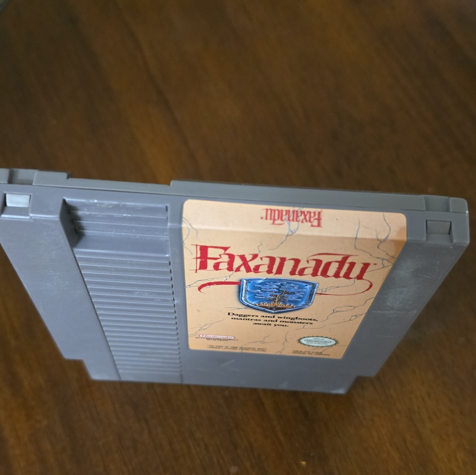 Nintendo Faxanadu for Nintendo NES Game Cartridge NTSC-U/C (US/Canada)