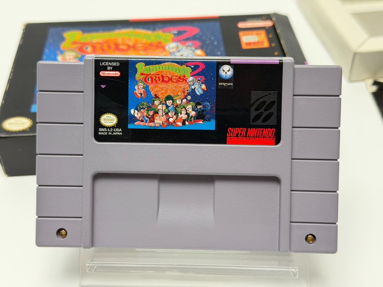 Lemmings 2: The Tribes (Super Nintendo Snes) Authentic & Complete