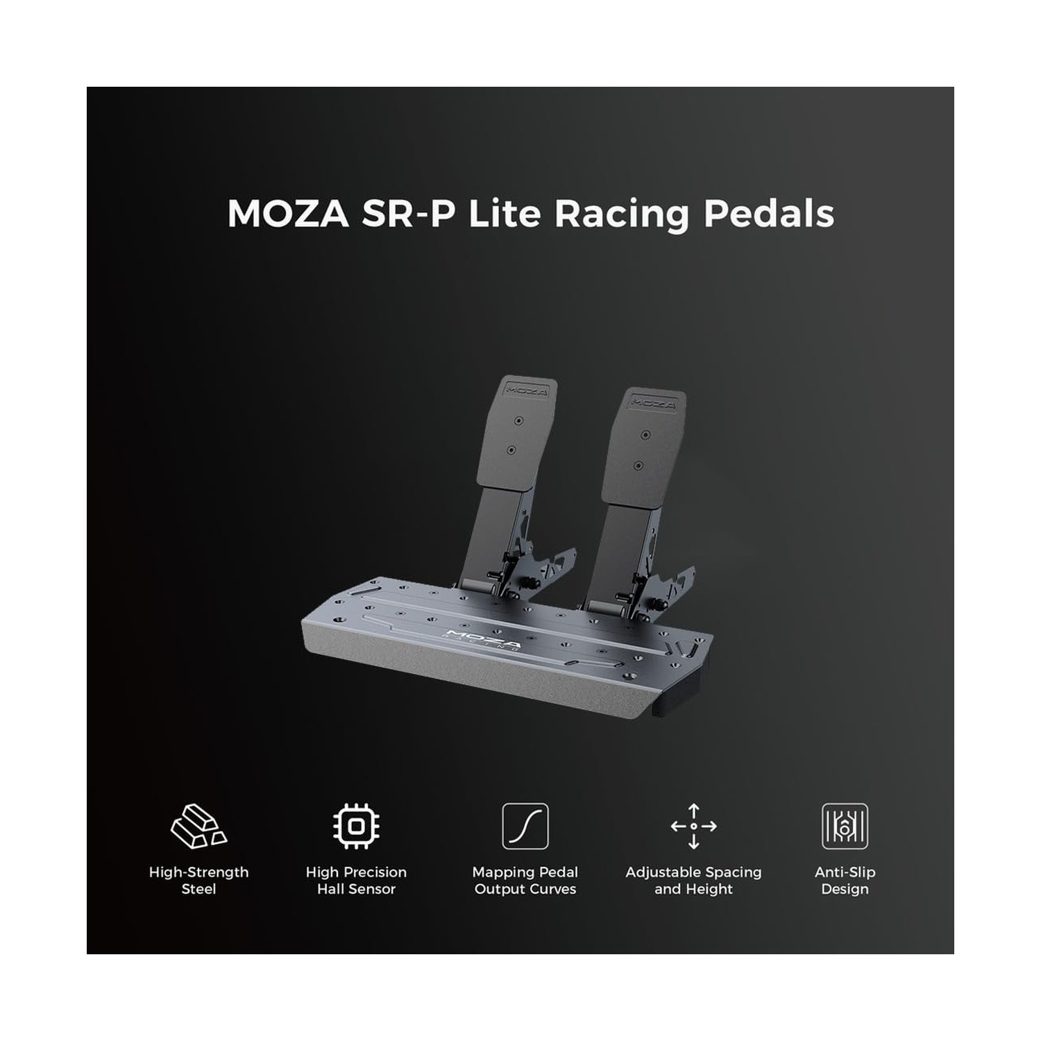 MOZA R5 All-in-One PC Gaming Racing Simulator 3PCS Bundle: 5.5Nm Direct Drive…