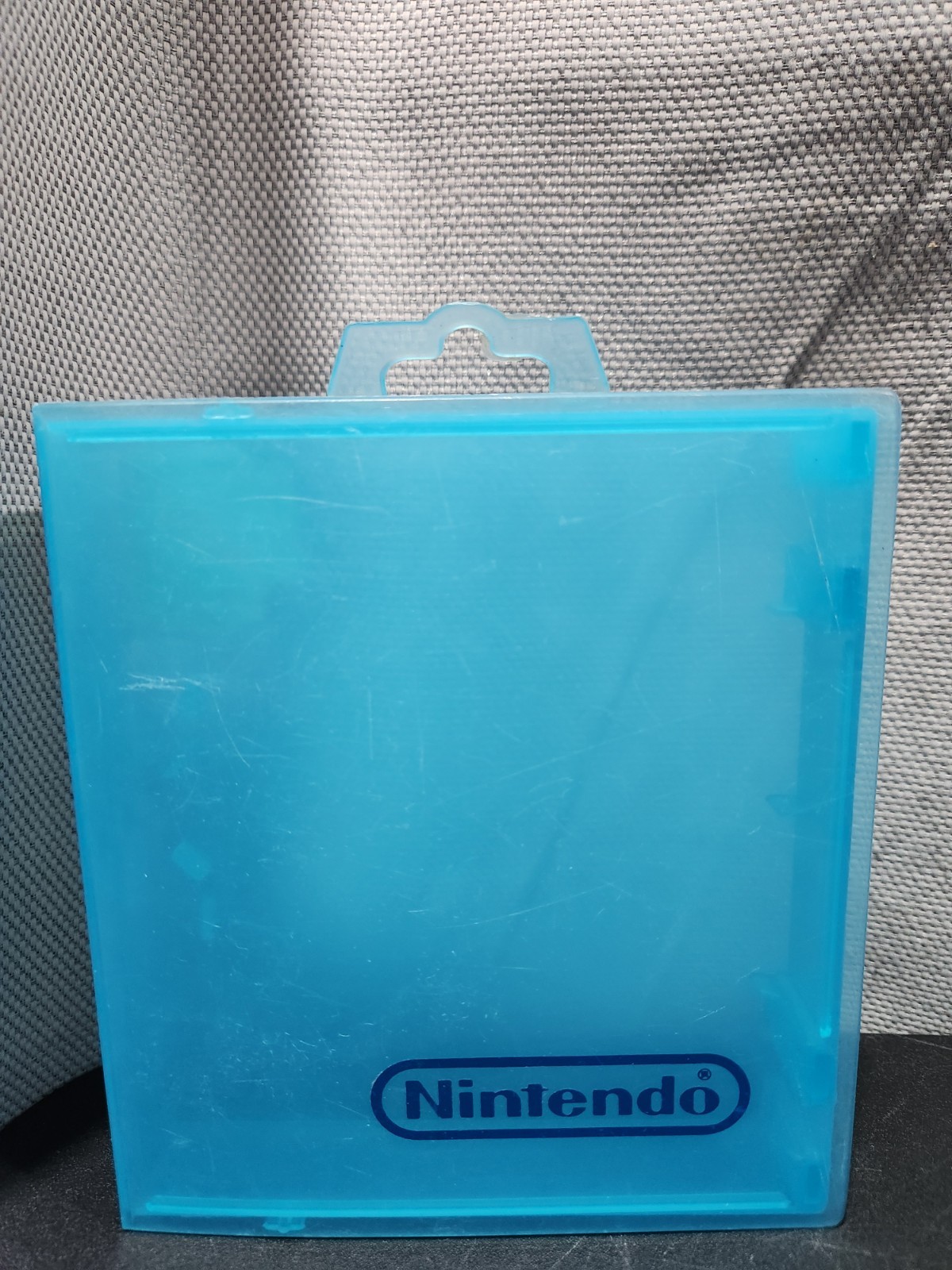 Official OEM Nintendo NES Game Case – Blue Hard Plastic Clamshell