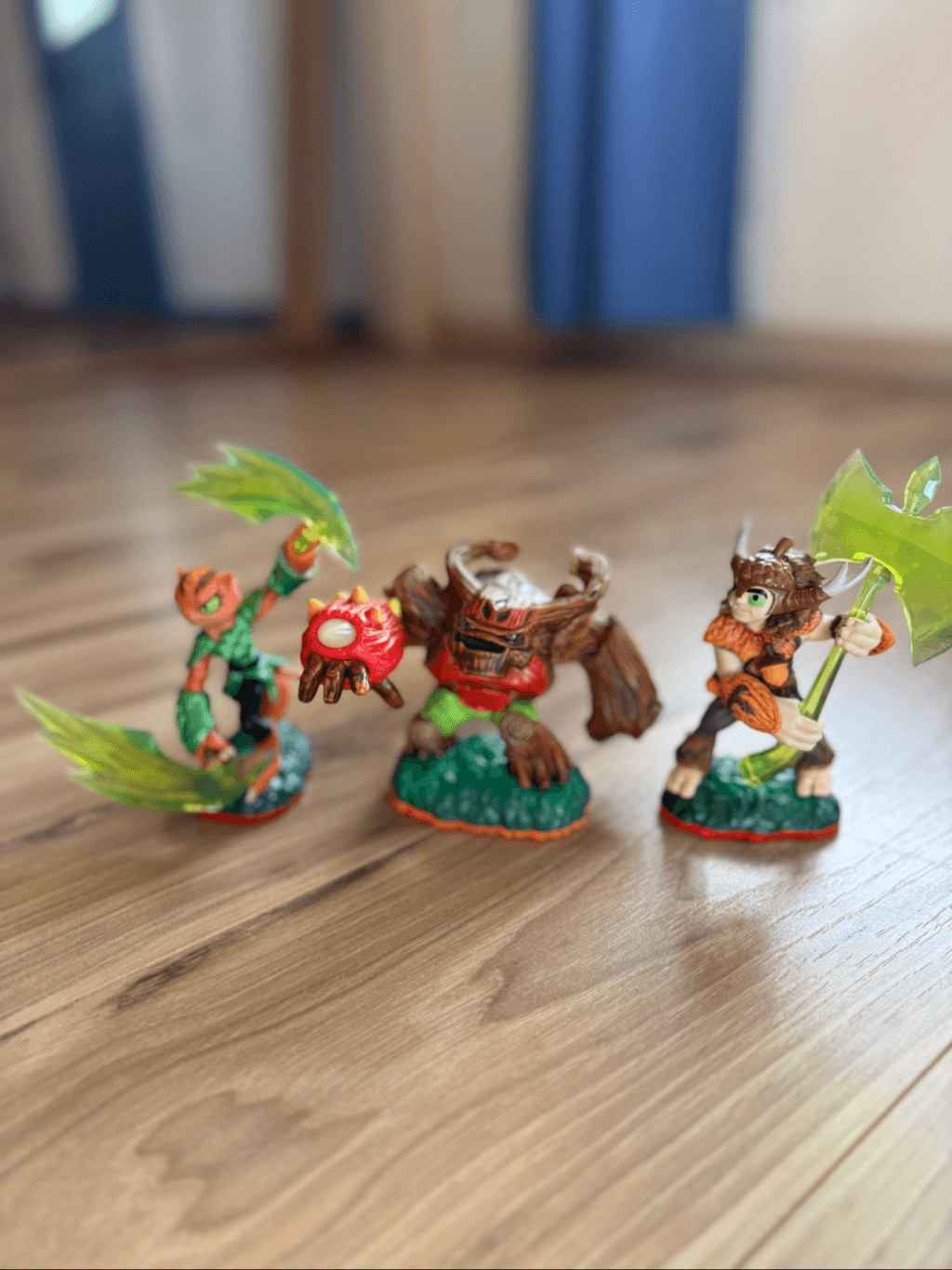 Skylanders Trap Team Tuff Luck, Bushwack, Giants Tree Rex Used Lot of 3 Activisi