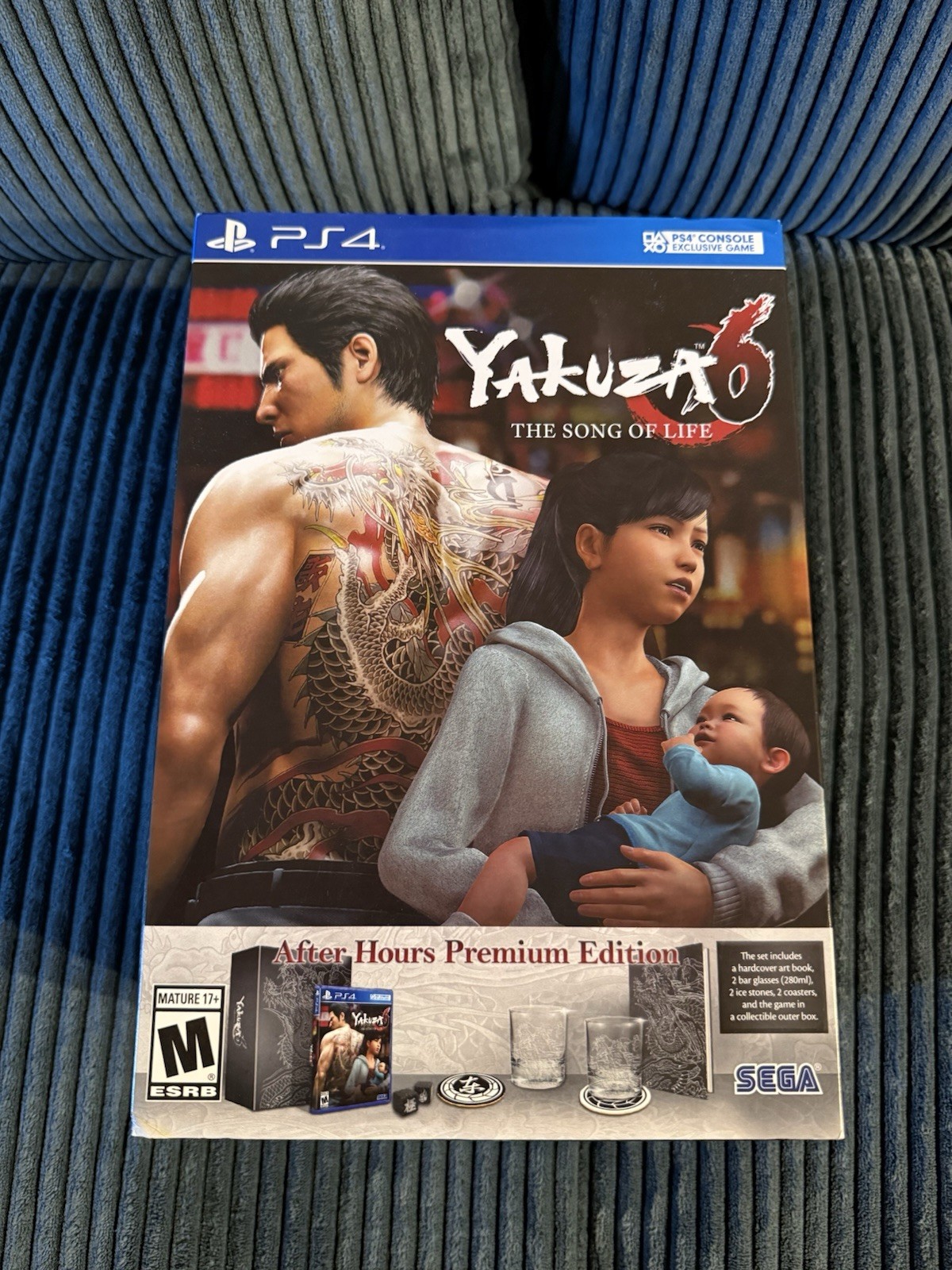 Yakuza 6 The Song of Life After Hours Premium Edition PS4 OPEN MISSING ITEMS