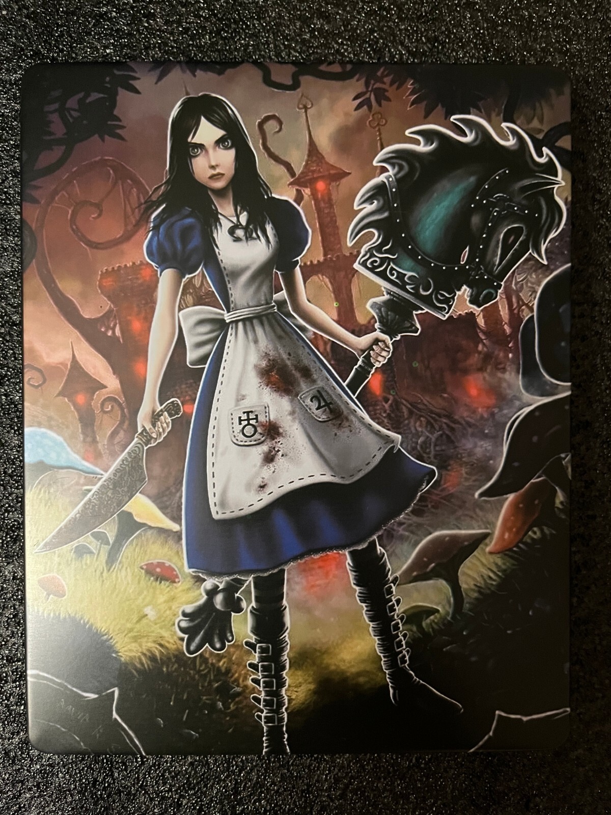 Alice Madness Returns PS3/XBOX Custom-Made G2 Steelbook Case (NO GAME)