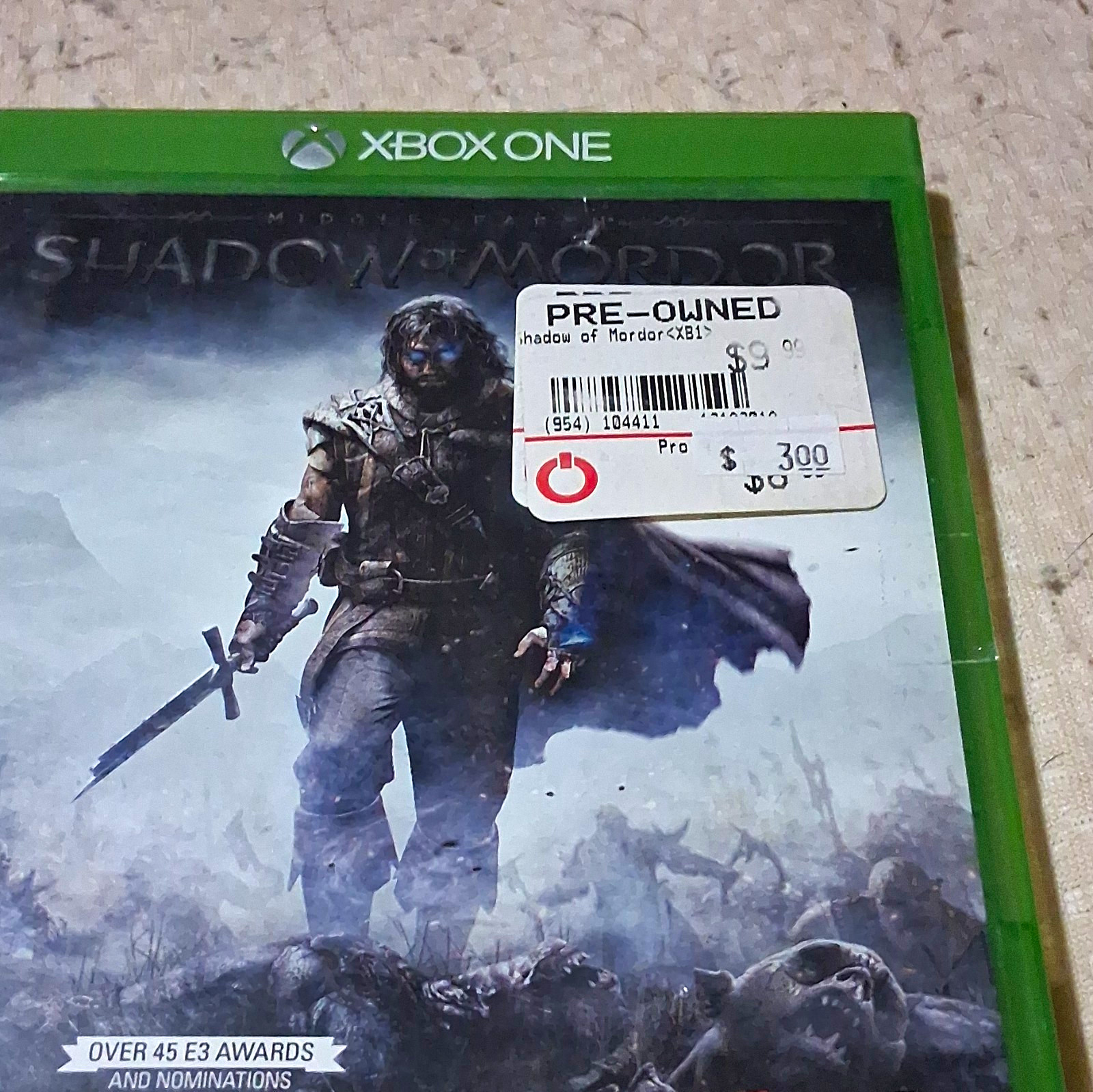 Warner Bros. Middle-earth: Shadow of Mordor – Xbox One Action-Adventure M 2014
