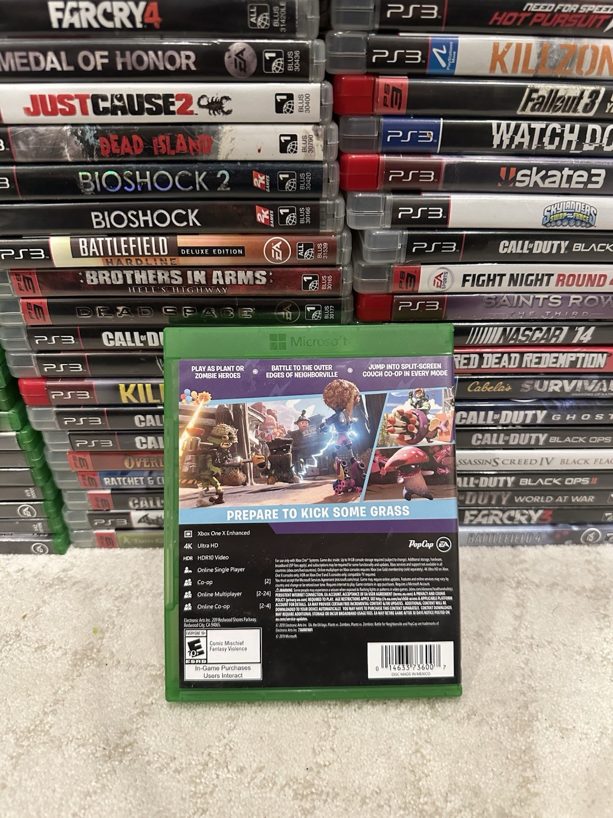 Plants vs. Zombies: Battle for Neighborville (Microsoft Xbox One) Complete CIB
