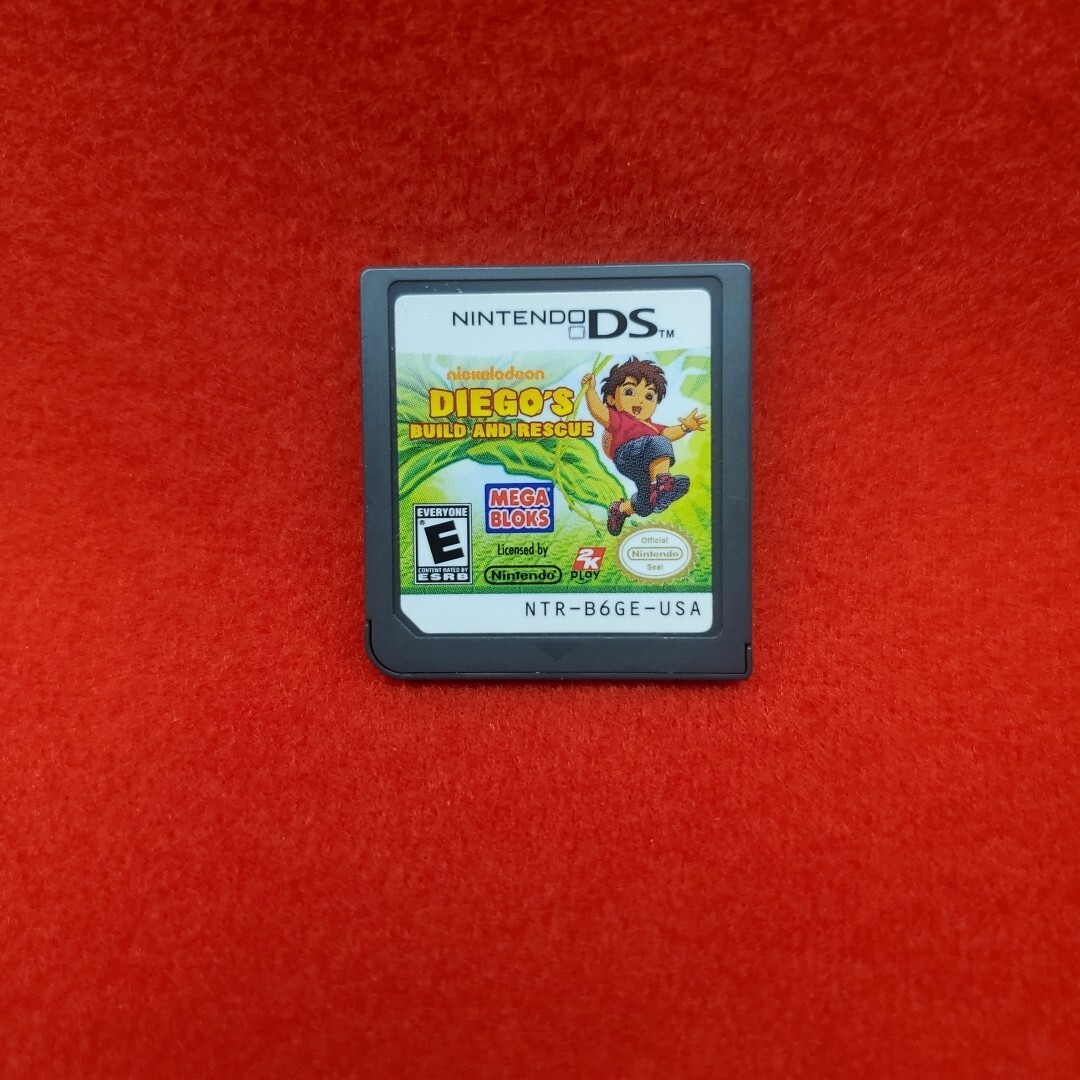 Mega Bloks: Diego’s Build and Rescue (Nintendo DS, 2010) Cartridge Only