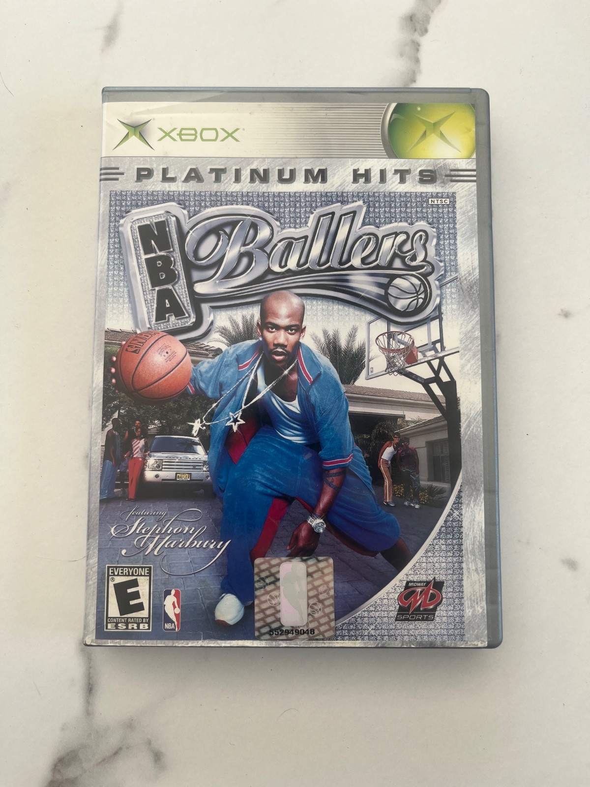 NBA Ballers XBOX Platinum Hits [VERY RARE] CIB – Authentic