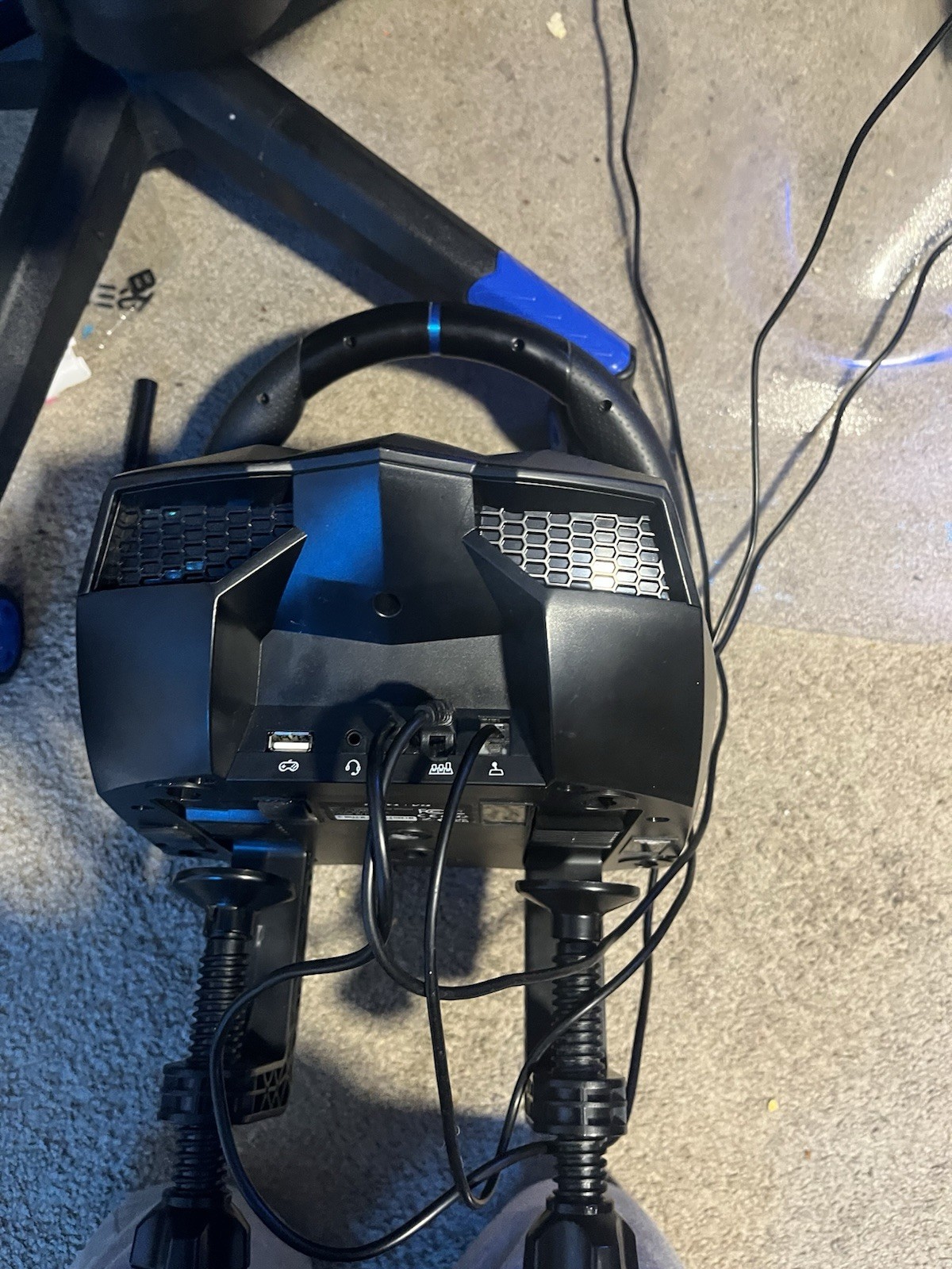 PXN V9 Racing Wheel Wired Set w/ 3 Pedals, Shifter & Paddle Shifters