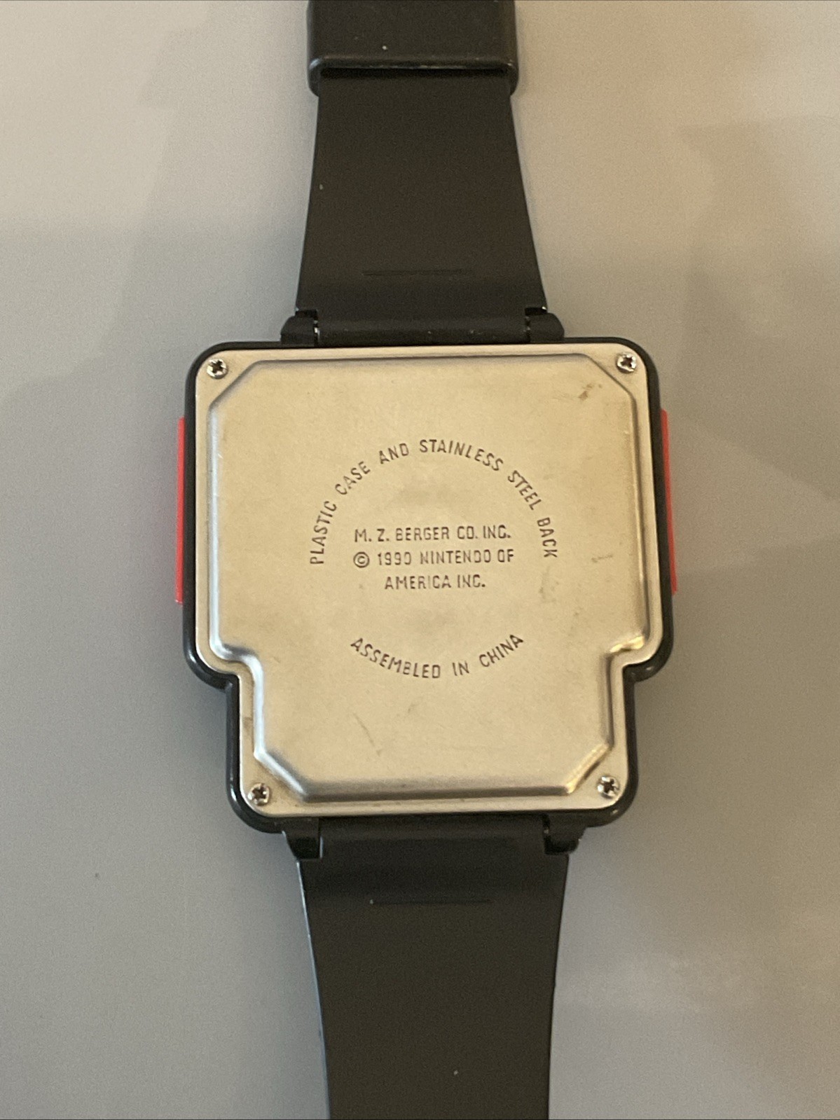 Works! Vintage Super Mario Bros. 3 Nintendo NES Nelsonic Game Wristwatch 1990
