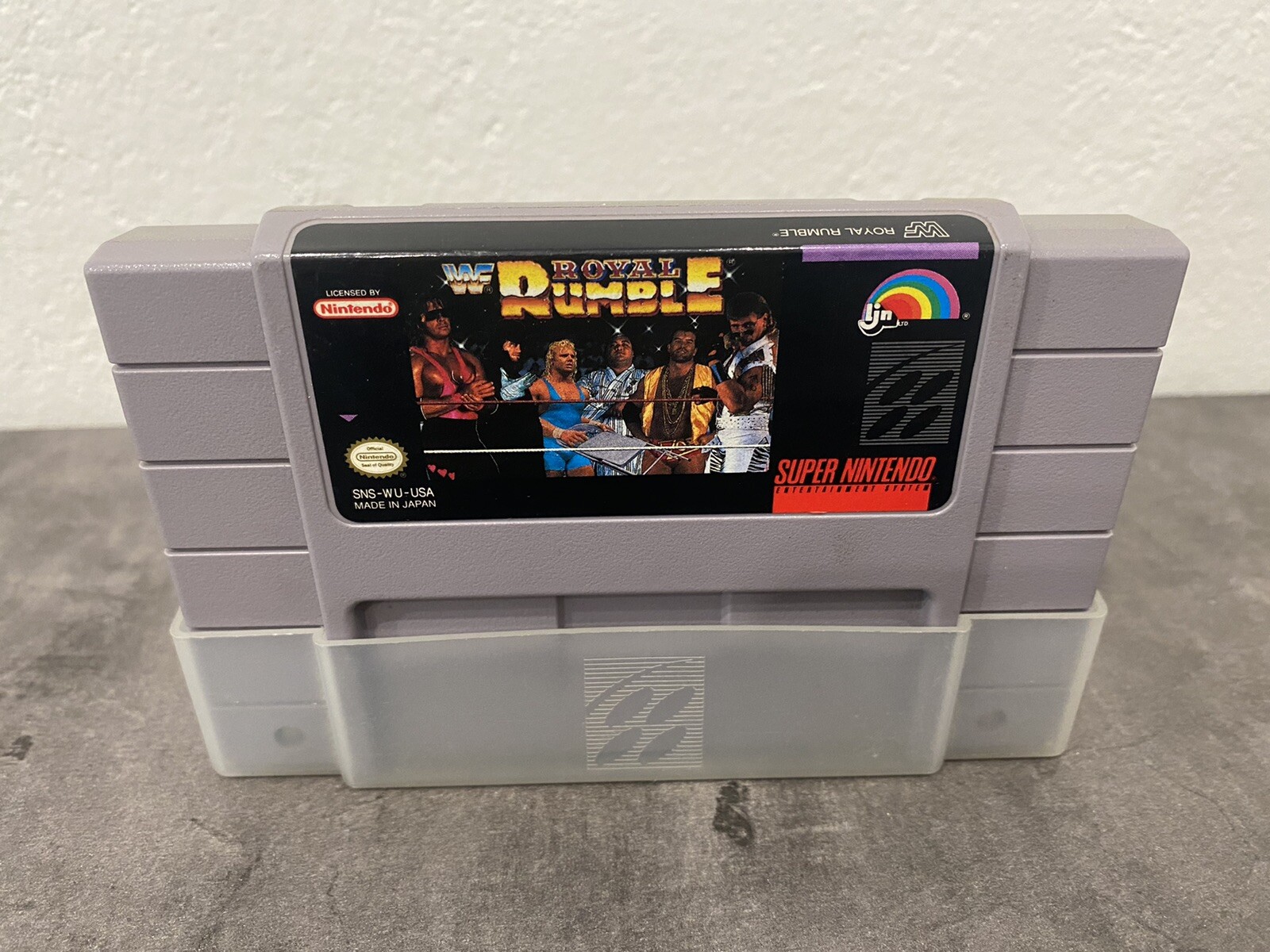 WWF Royal Rumble SNES Super Nintendo *NOT SURE IF IT WORKS*