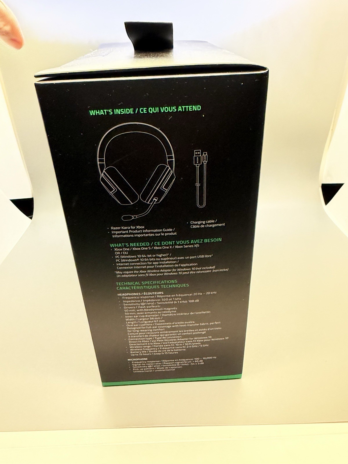Razer Kaira Wireless Gaming Headset Xbox Series X|S/Xbox One- NIB Sealed