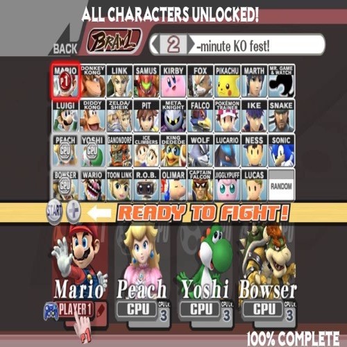 Wii Unlocked Save Collection – 450+ Saves – 1GB Memory Card – 100% Complete