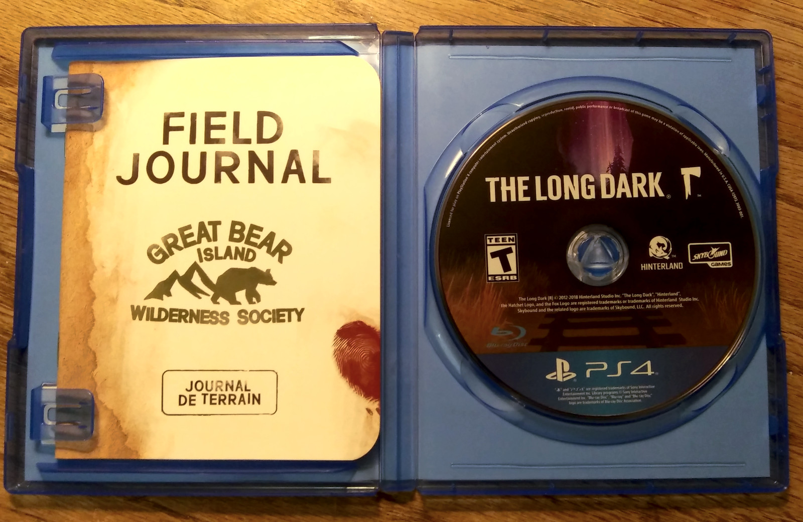 The Long Dark for PS4 [Opened, manual included]