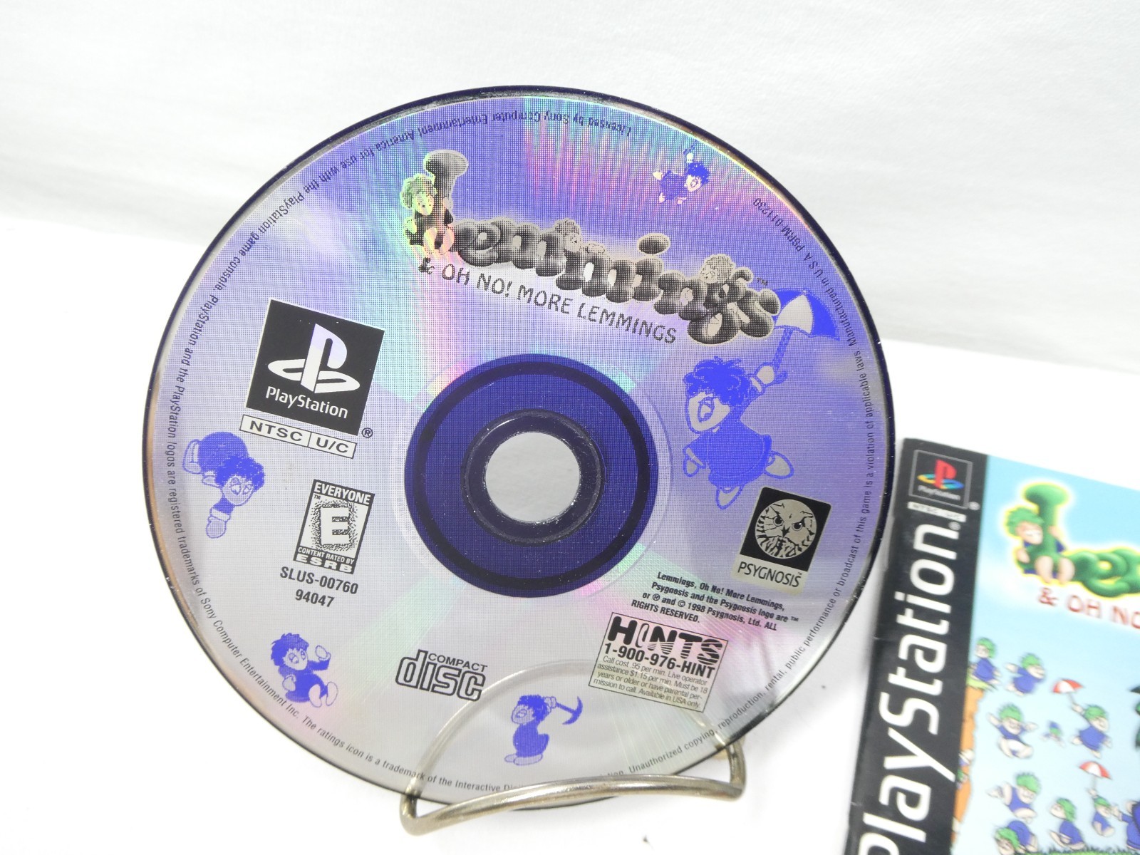 Lemmings & Oh No More Lemmings (Sony PlayStation 1, 1998)