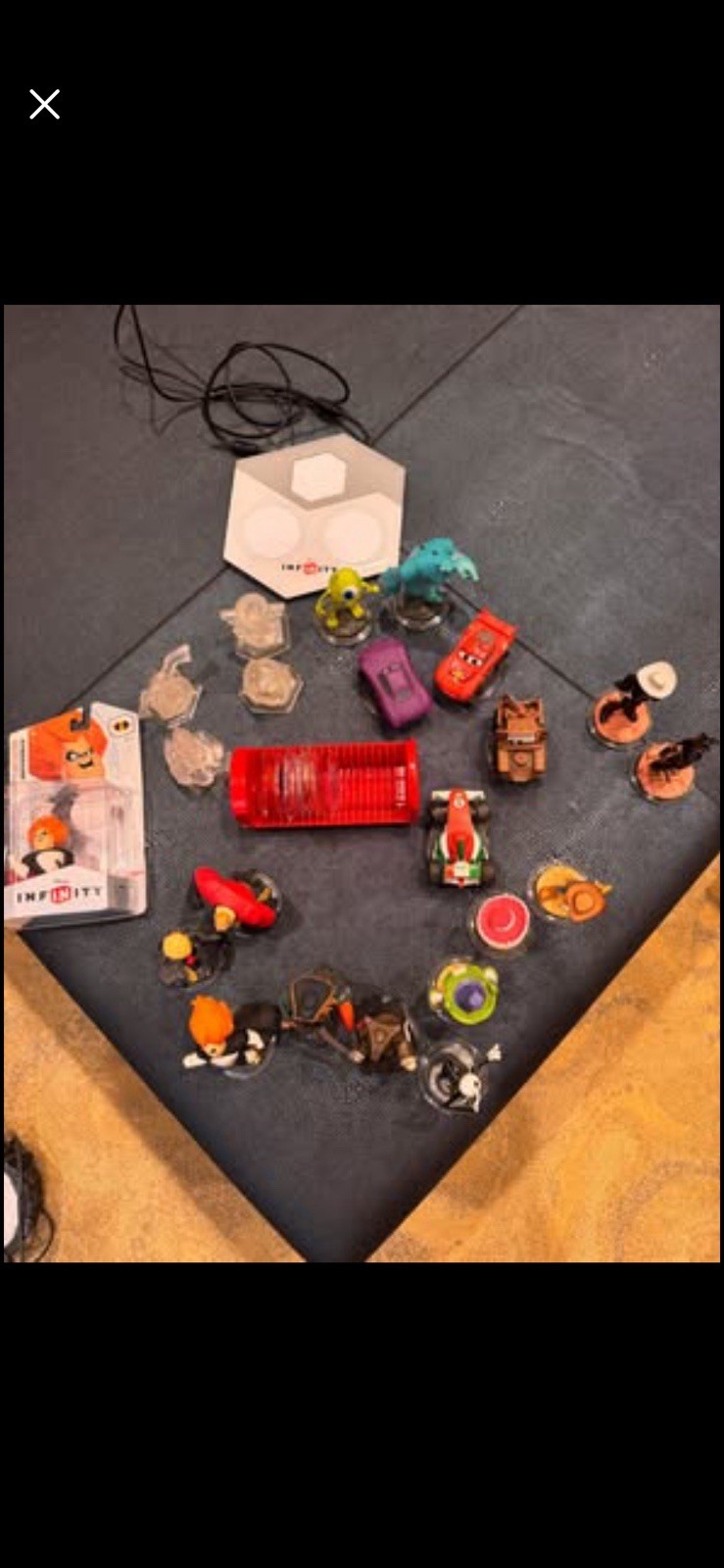Disney Infinity Character Figure Pack with Mr. Incredible, Buzz, Woody & More