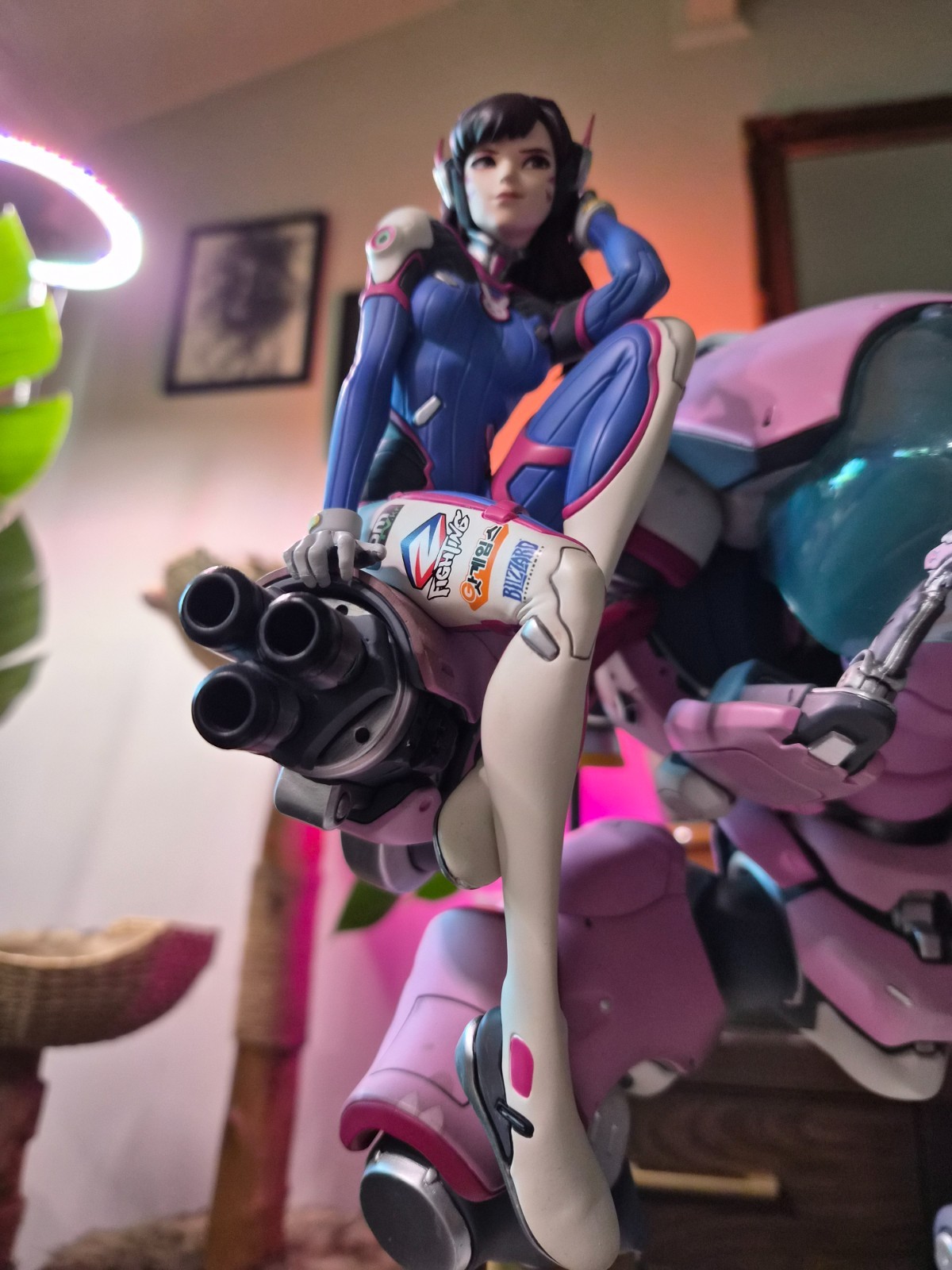 Overwatch D.Va Statue Figure with Box