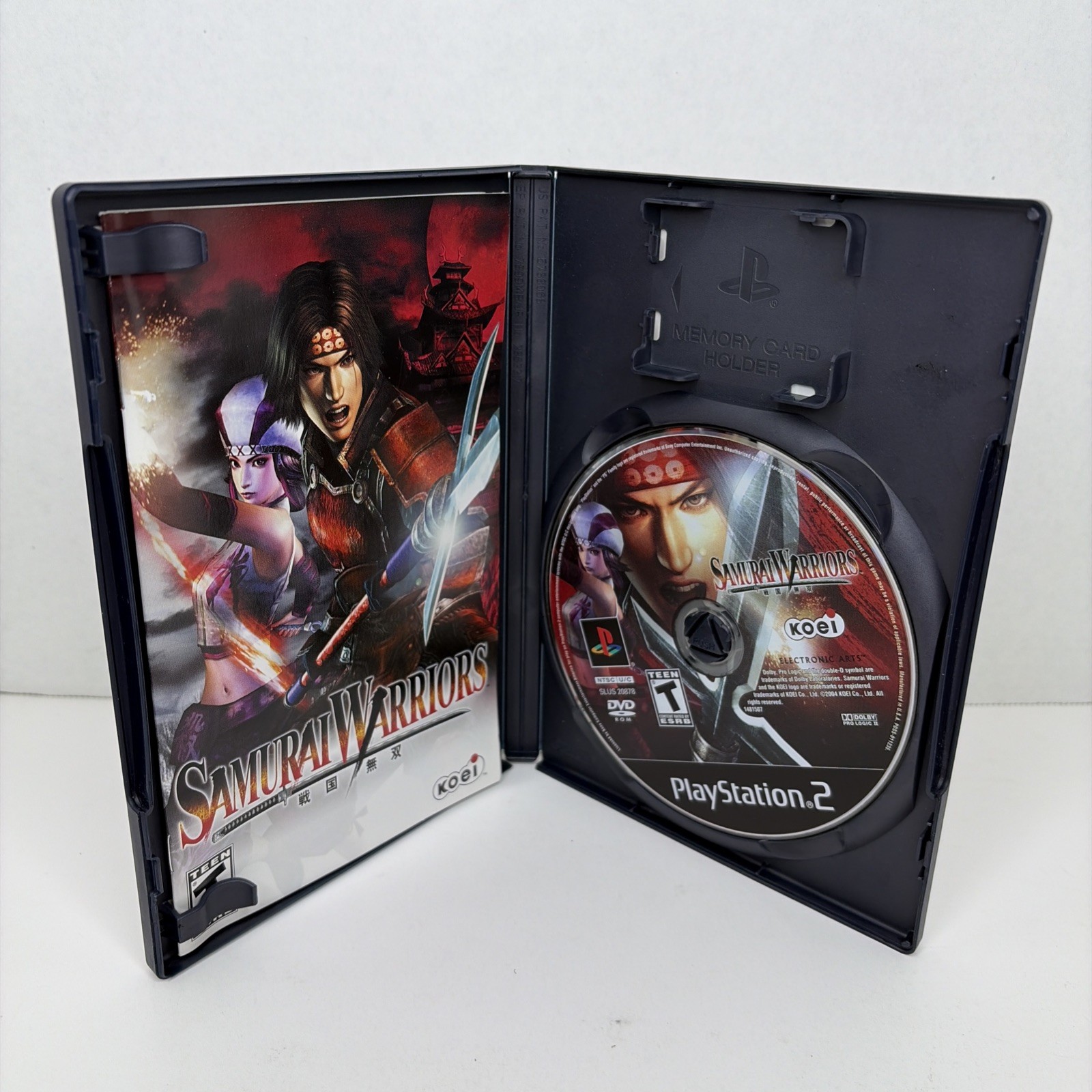 Dynasty Warriors 4 + Samurai Warriors PS2 Lot PlayStation 2 Complete CIB TESTED