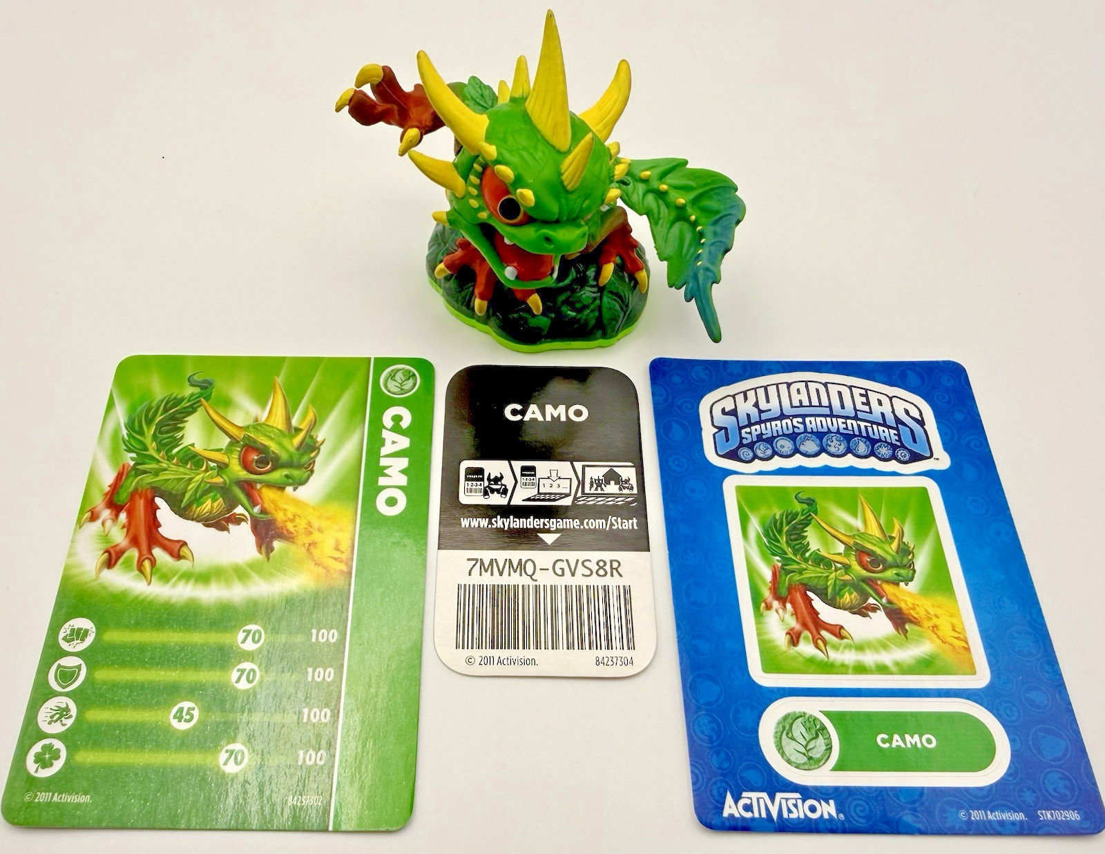 Activision Skylanders CAMO Spyro’s Adventure Bash Earth Character Figure