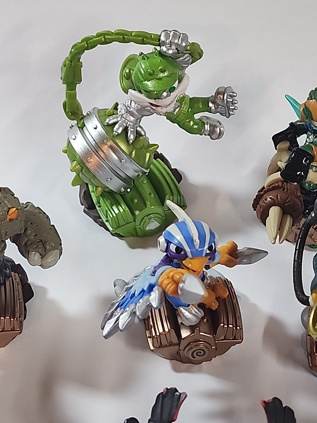 Skylanders Superchargers Lot of 18 Figures & Vehicles Splat Spitfire Astroblast