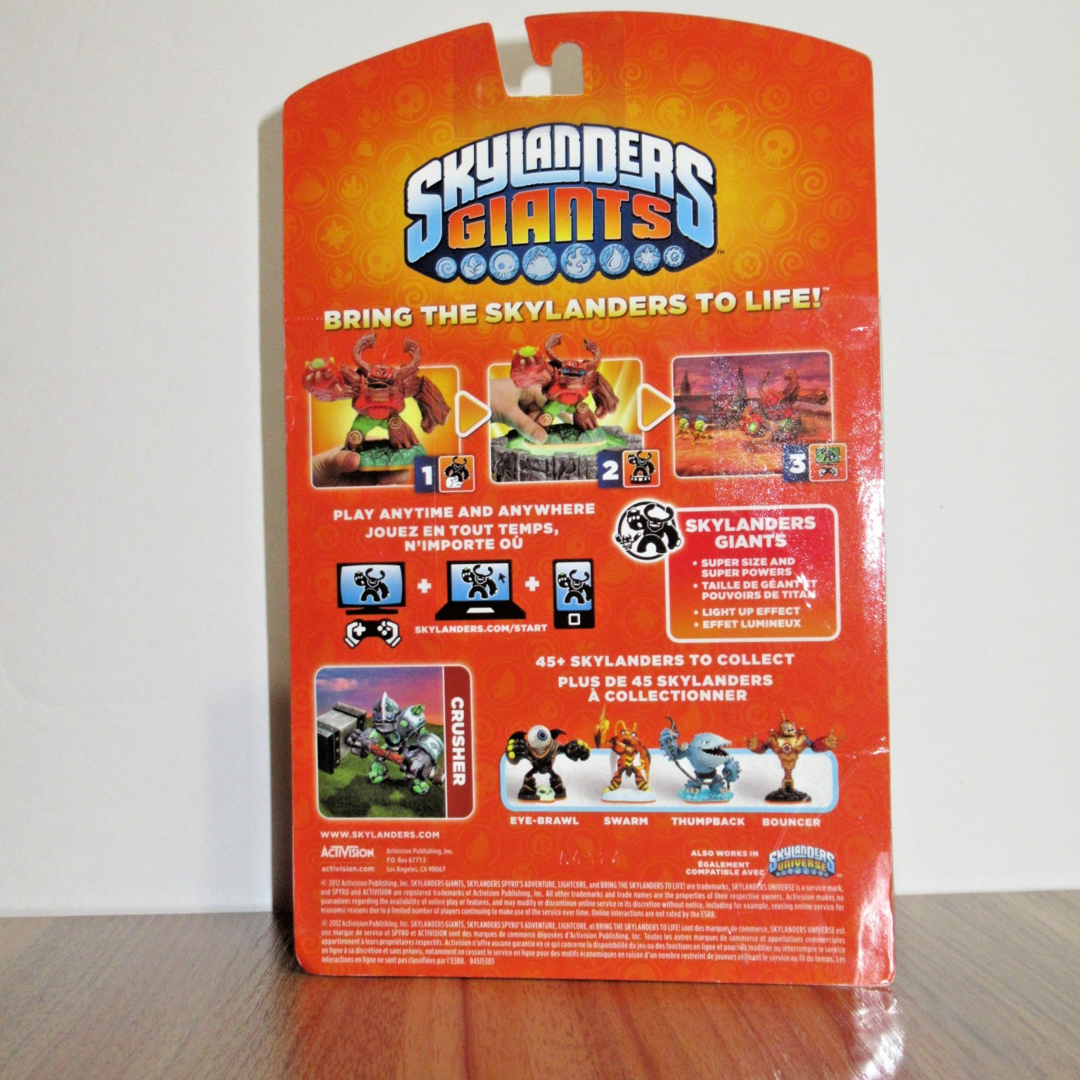 SKYLANDERS GIANTS – CRUSHER – CHARACTER FIGURE