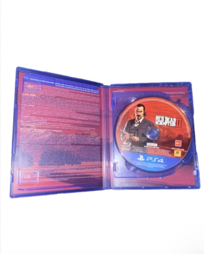 Red dead redemption 2 Ps4 Cd (Map & Manual not included)