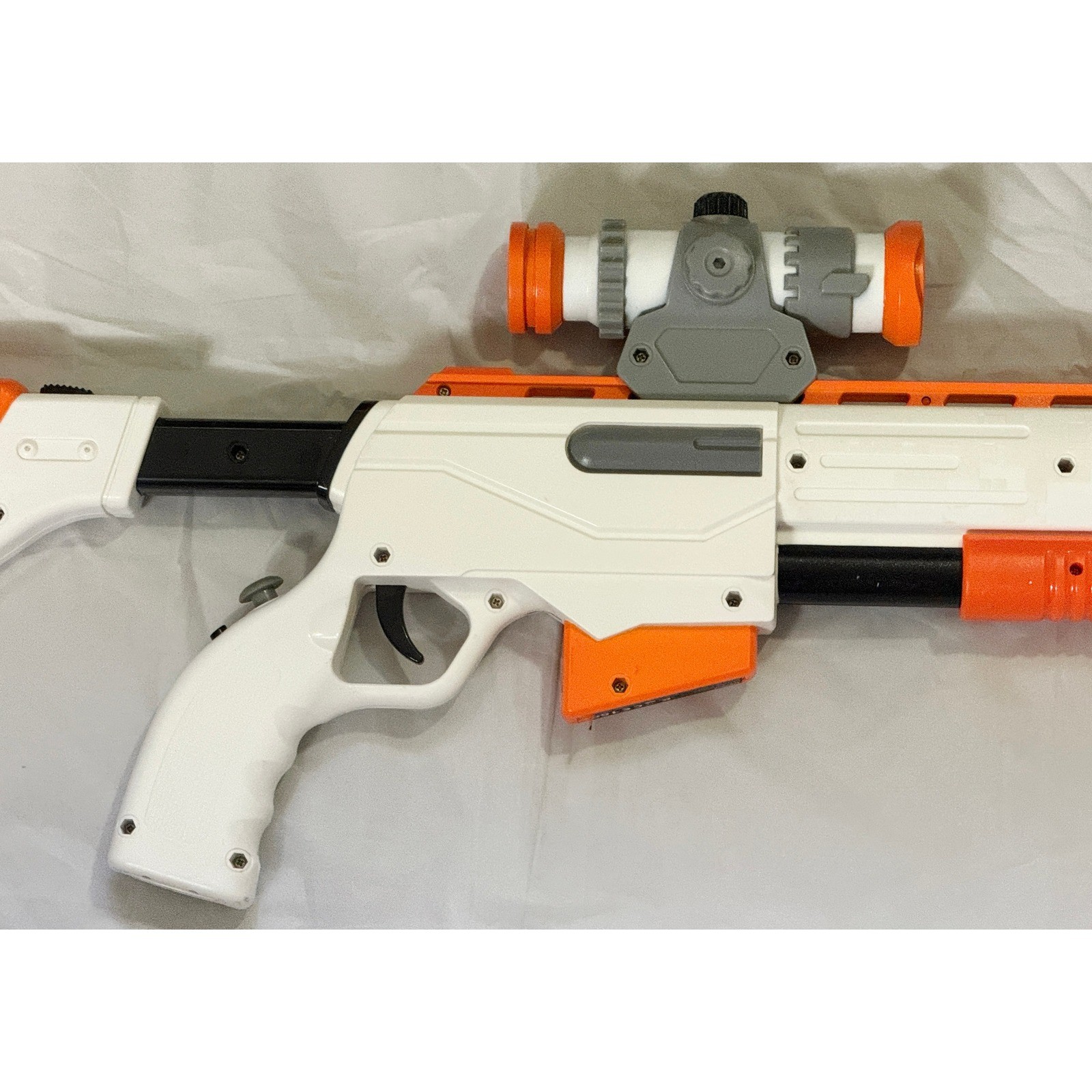 Cabela’s Top Shot Elite Wireless Controller Xbox 360 White Orange Rifle Scope