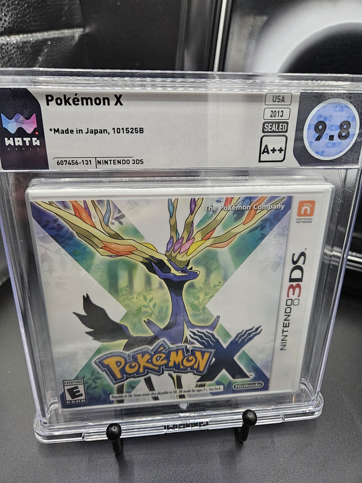 Pokemon X / Nintendo 3DS / 2013 Video Game WATA 9.8 Sealed A++