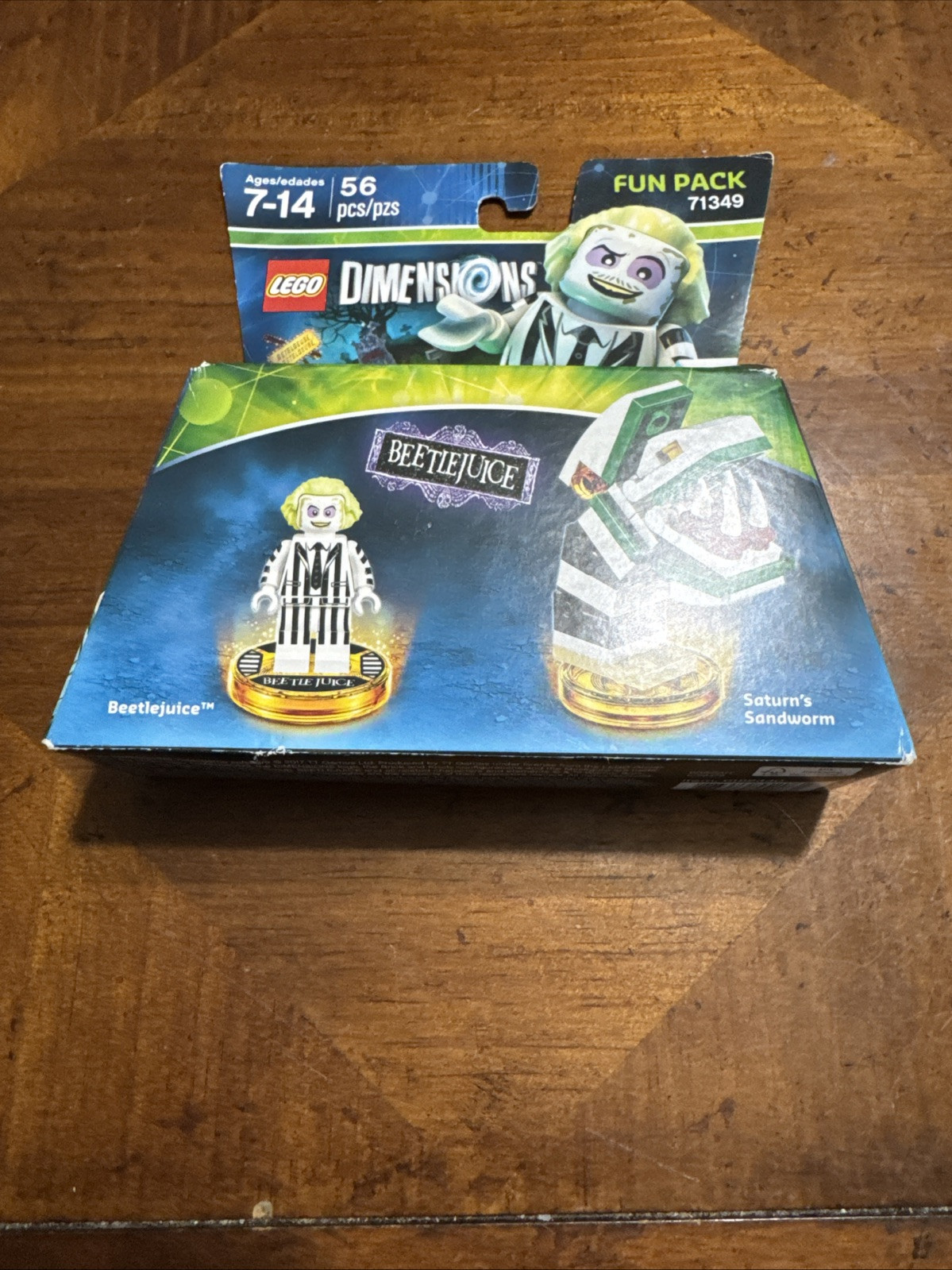 Lego Beetlejuice Minifigure Sand Snake Dimensions 71349