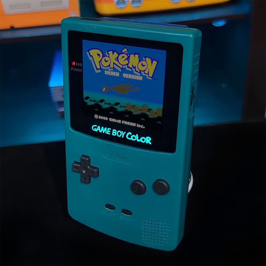 Nintendo PKM Game Boy Color Console Handheld System Cleaned Tested Case Reneweds