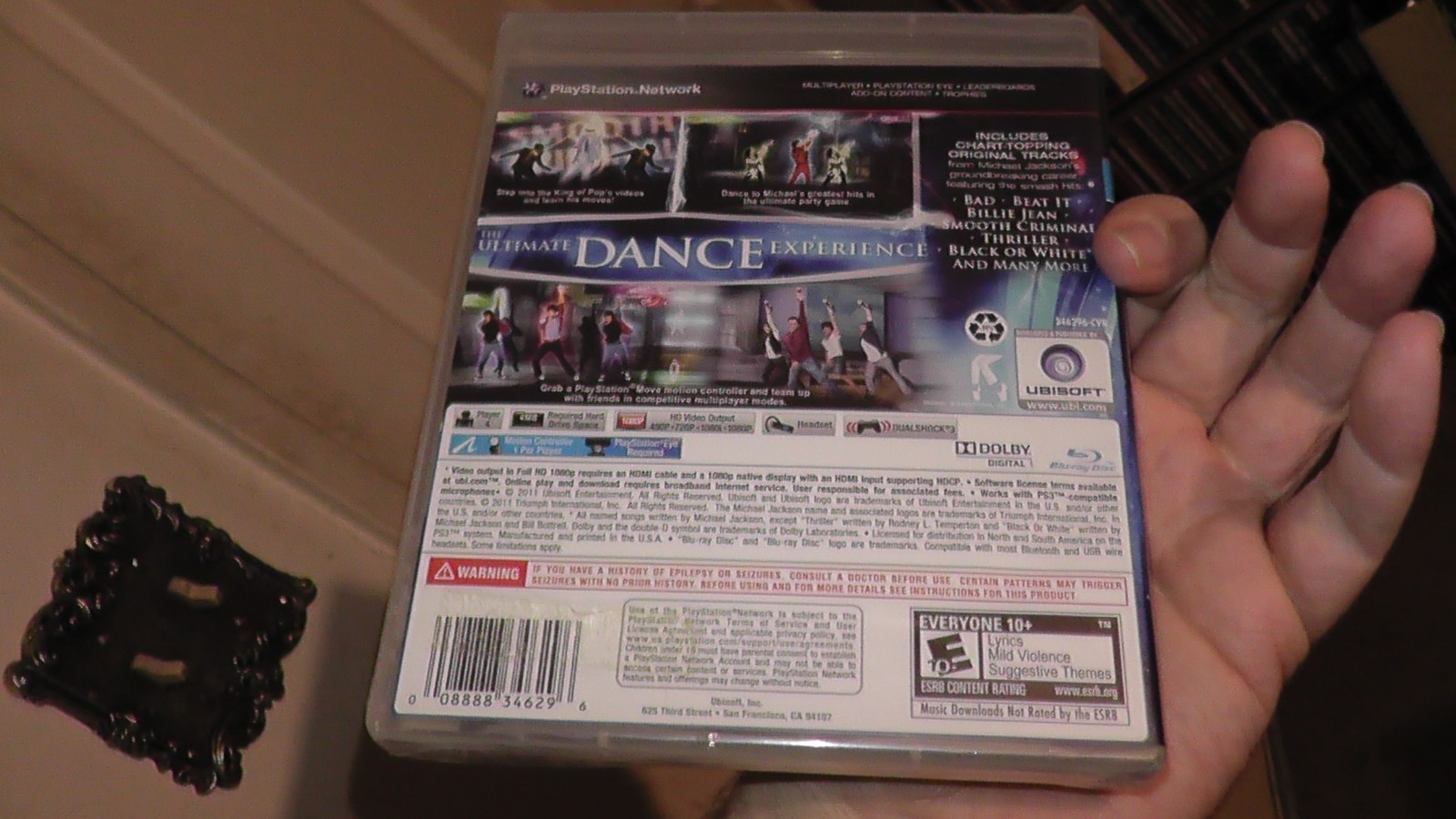 ps3 brand new michael jackson experience playstation 3