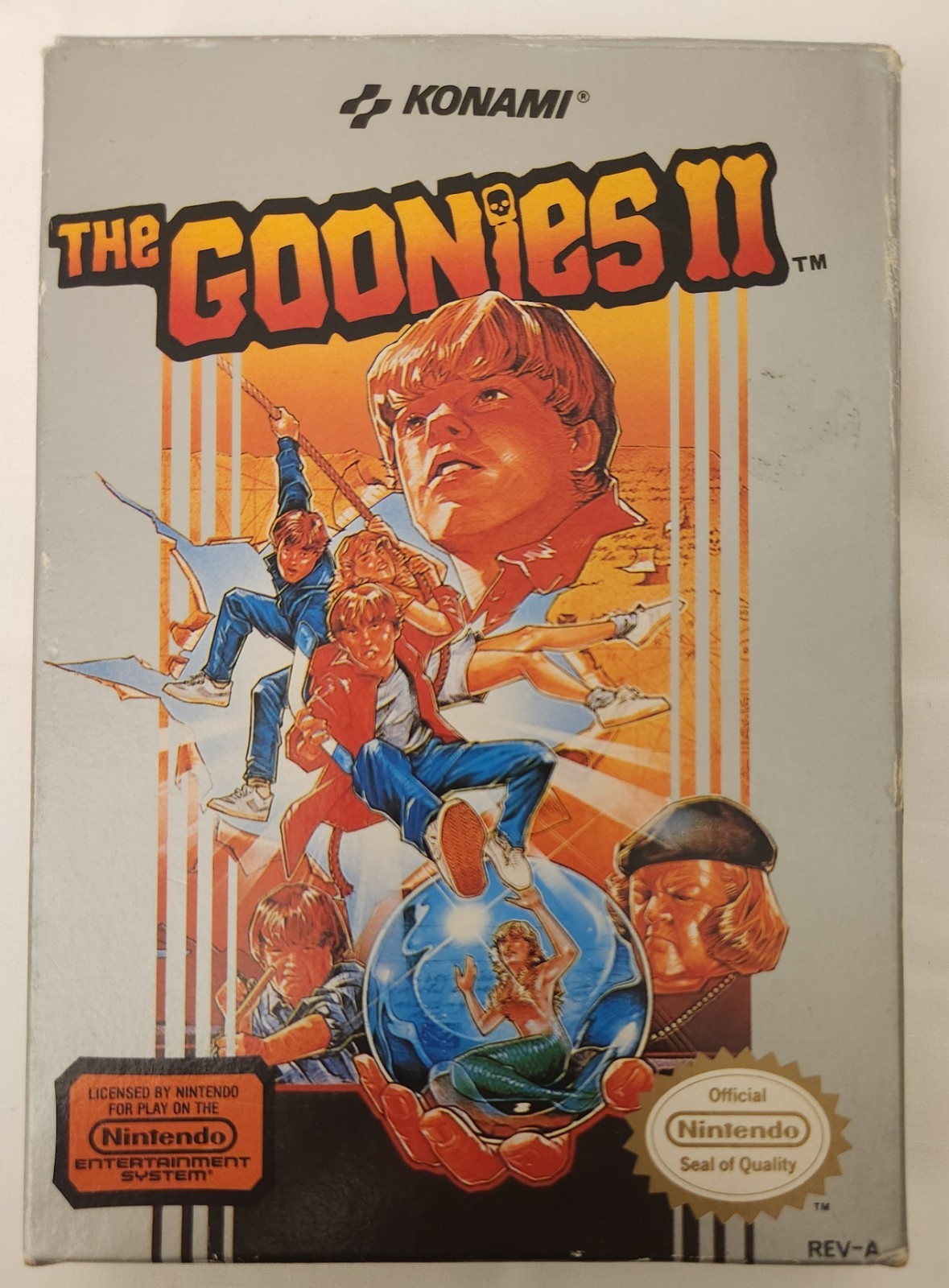 THE GOONIES 2 (1987) NES NINTENDO GAME CIB IN GREAT CONDITION