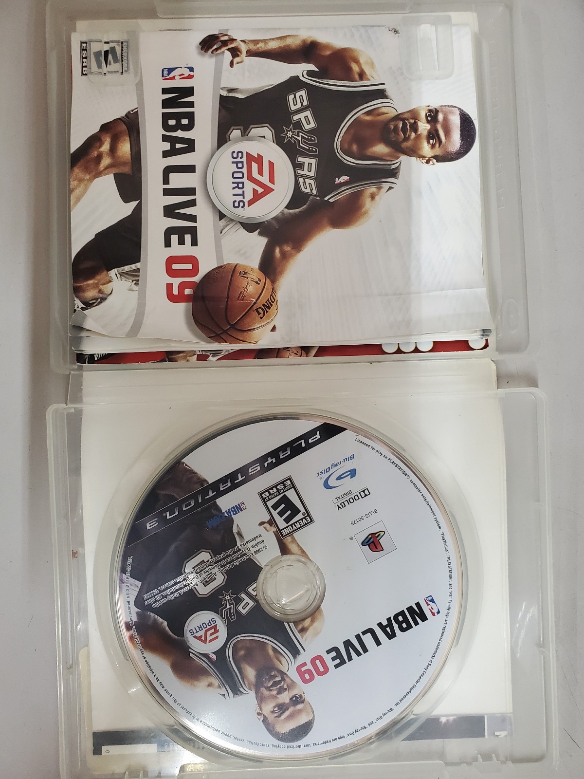 NBA Live 09 Sony PS3 Playstation 3 complete Tested