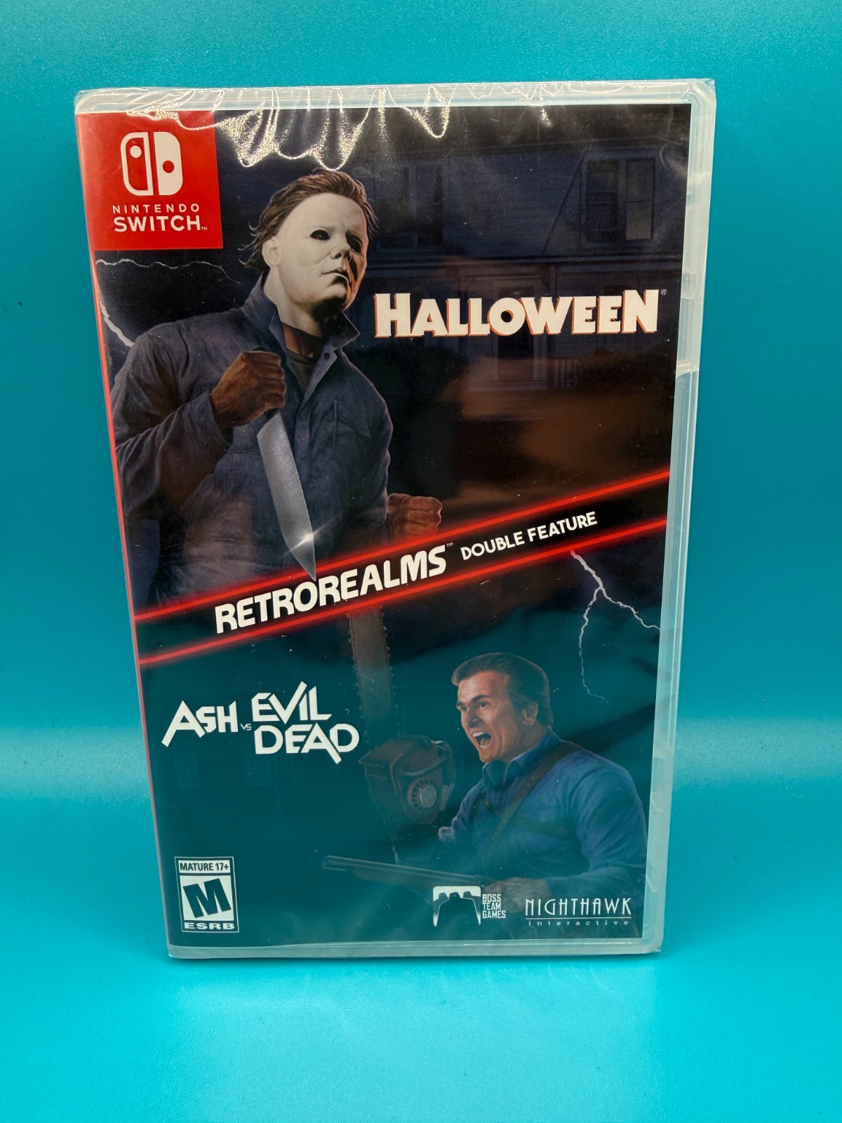 Halloween & Ash vs Evil Dead Retro Realms Double Feature Nintendo Switch SEALED
