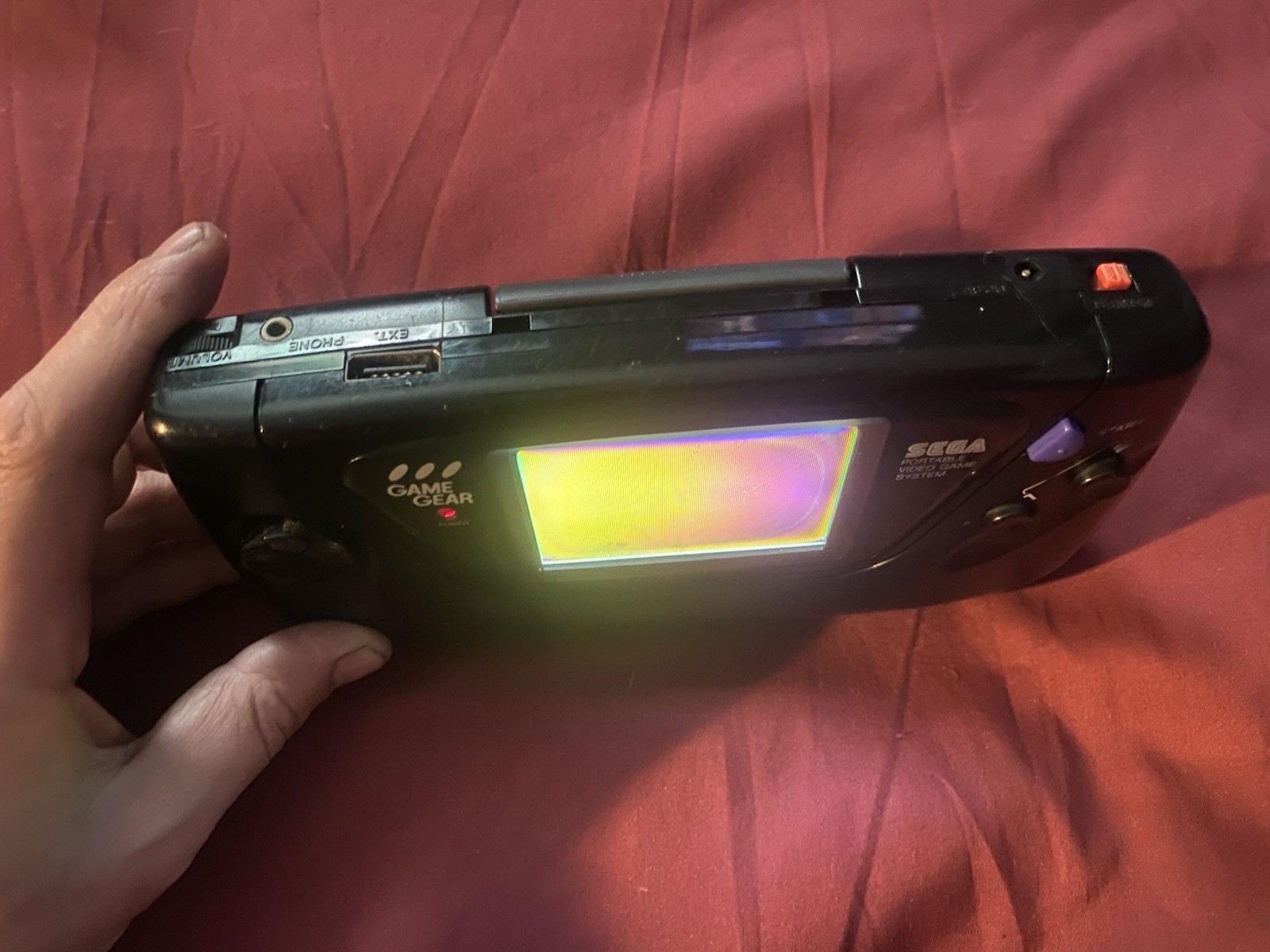 Working RARE Majesco Sega Game Gear Recapped Read Description